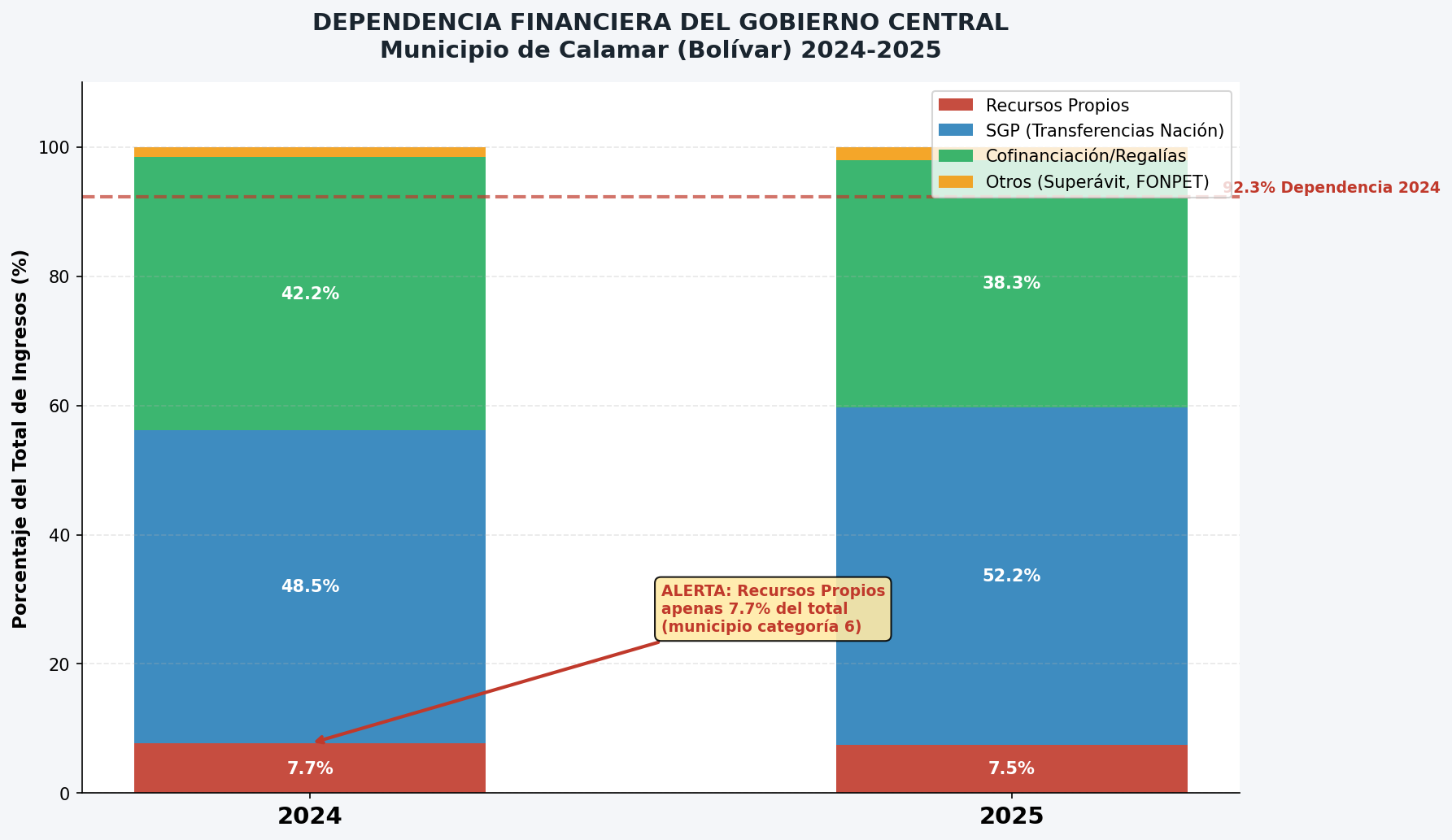 Dependencia Financiera