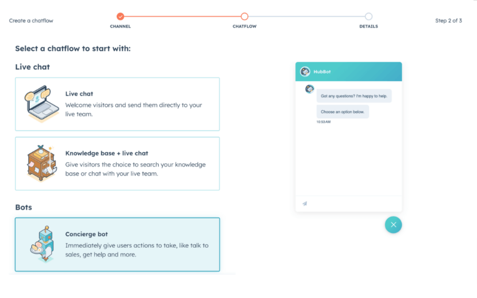 Chatbot UI Design