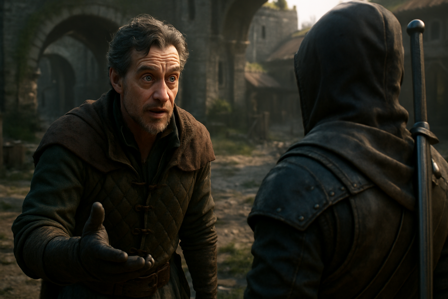 Image: NPC interacting with player