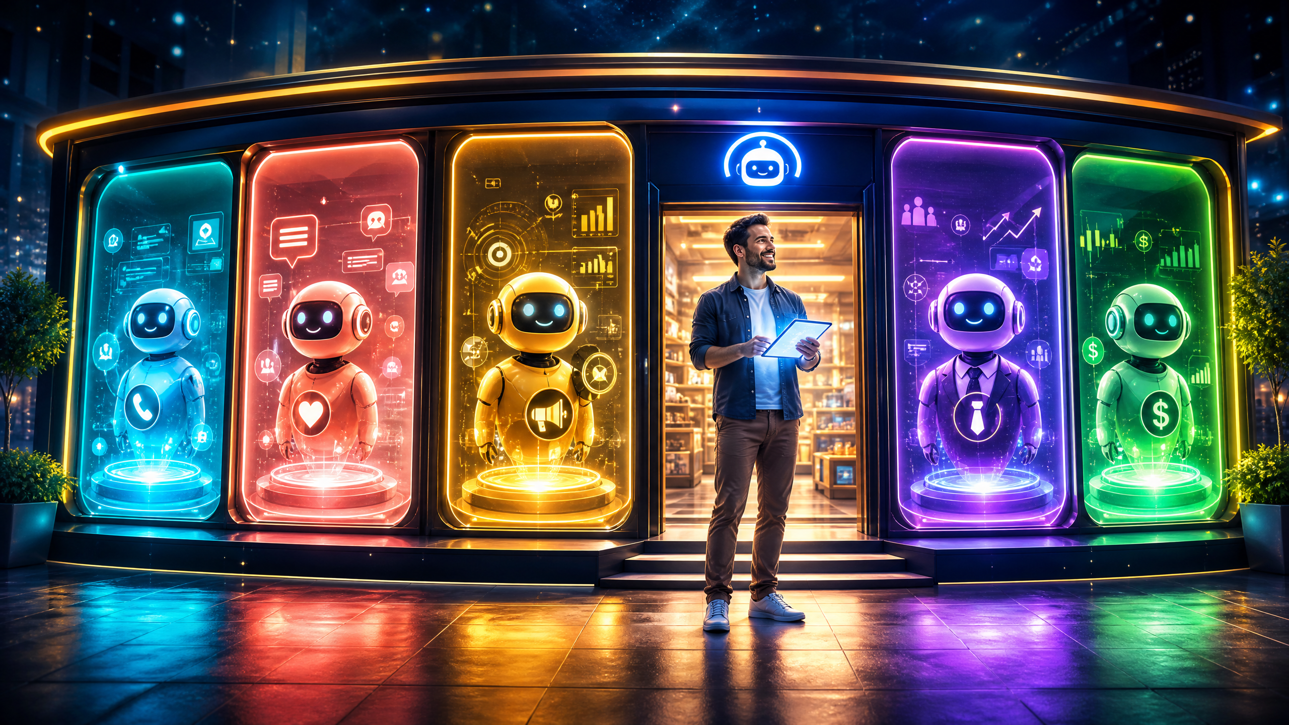Hero Image: AI Agent Marketplace