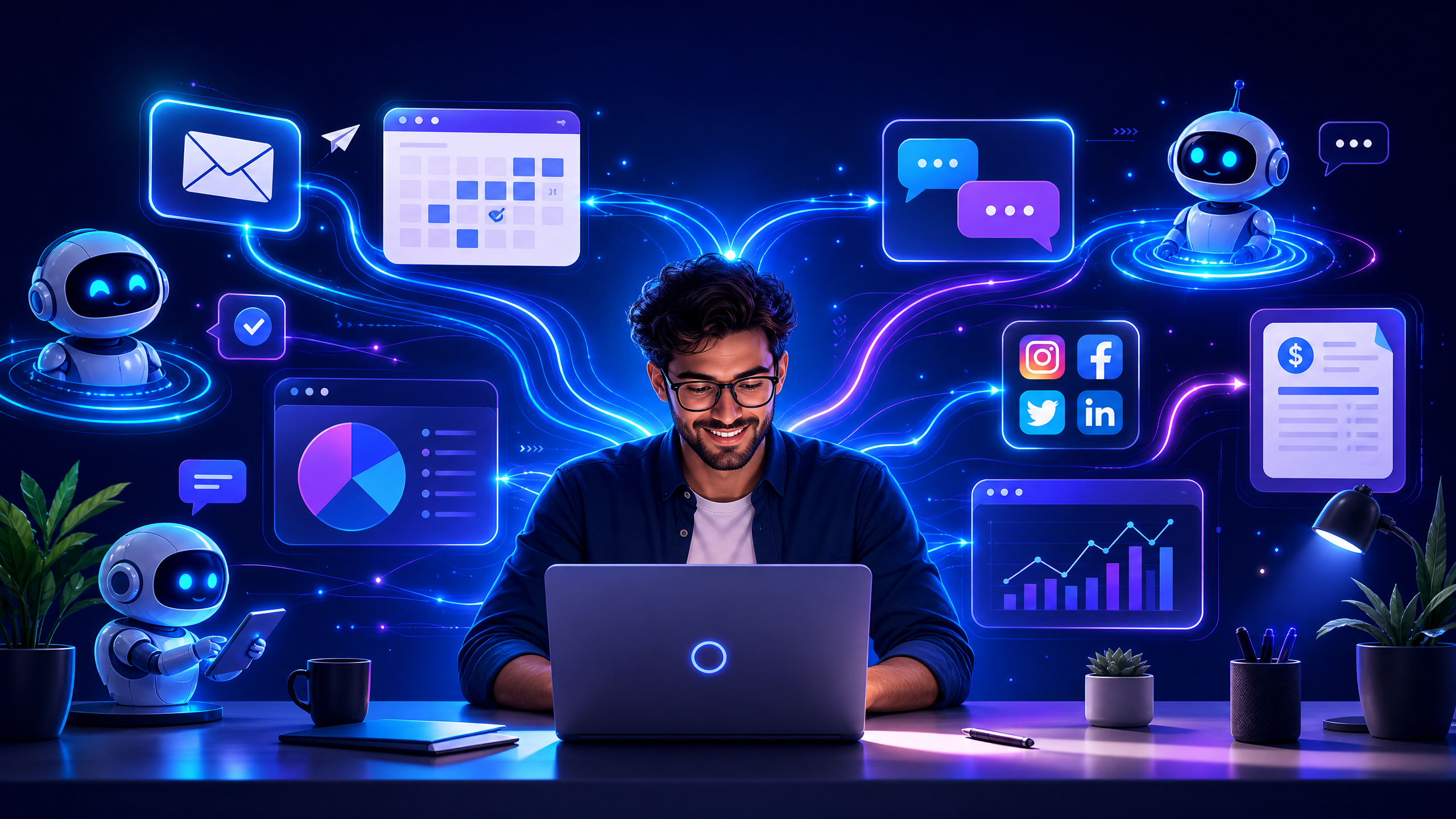 Hero Image: Small Business AI Automation