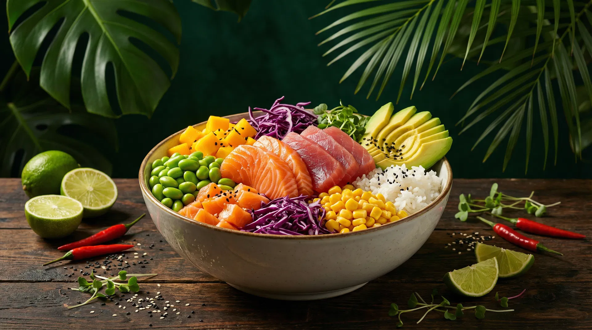 HAWAIIAN POKE BOWL