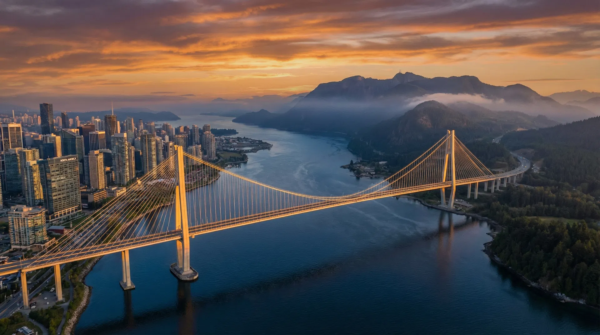 Bridge connecting two worlds