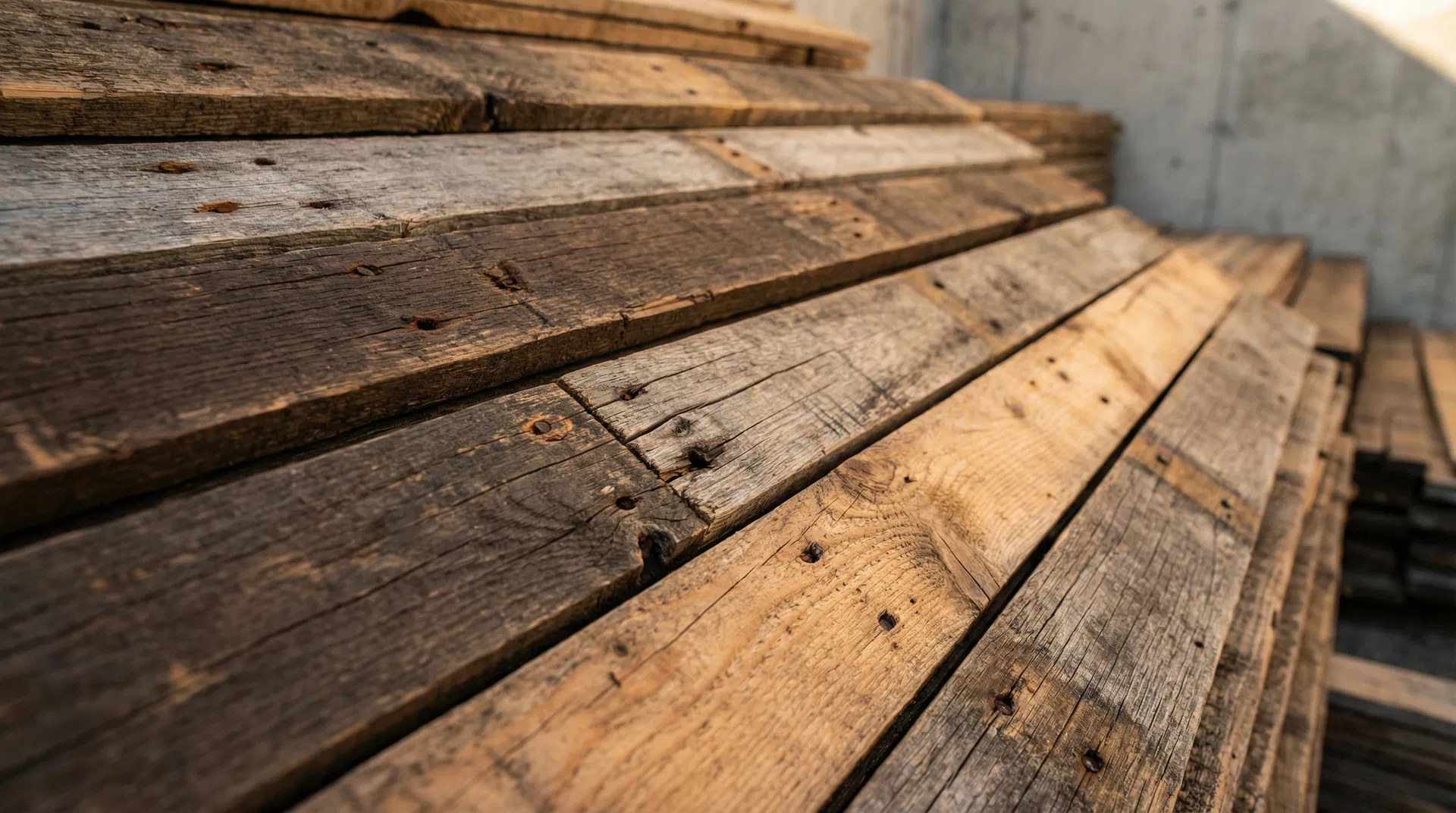 Reclaimed wood texture