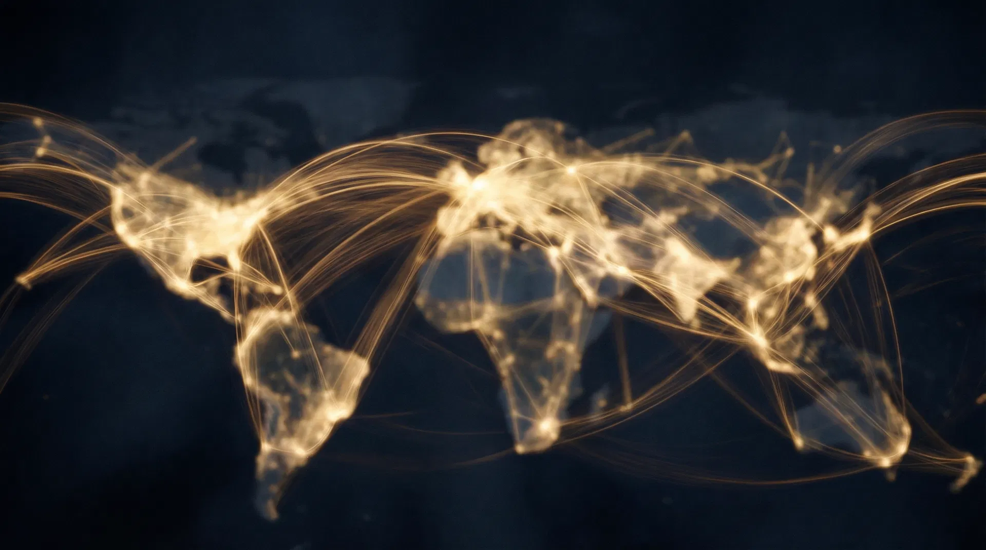 Global network visualization