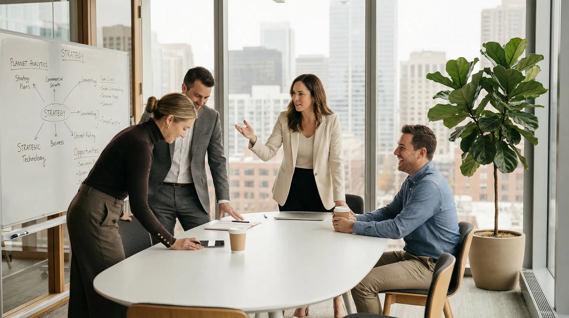 ConsultPro team meeting