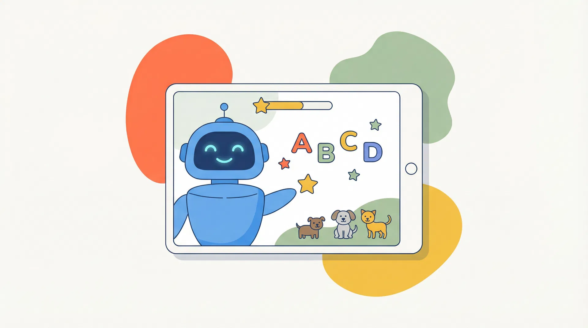 AI学習イラスト