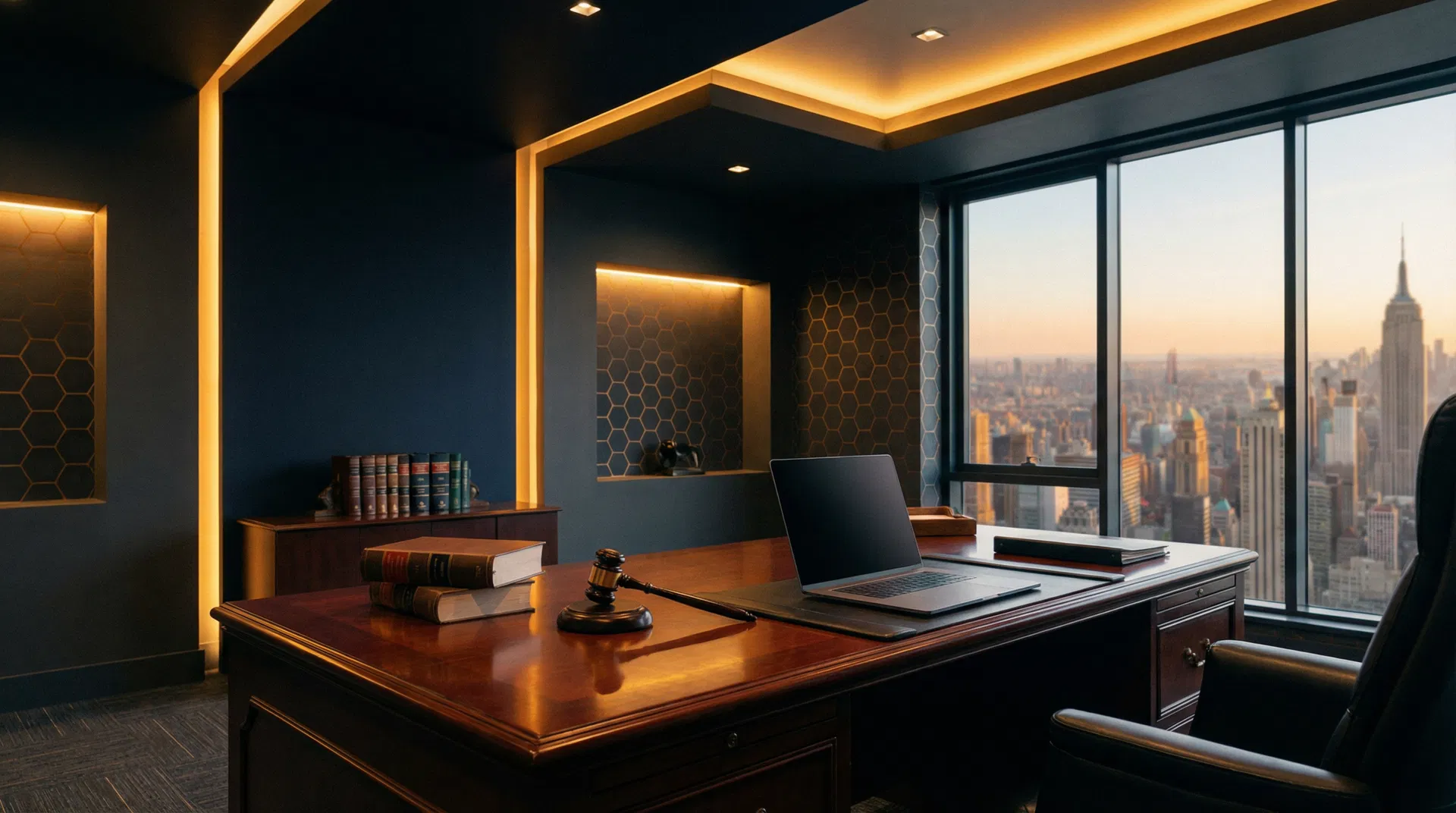 High-end attorney office