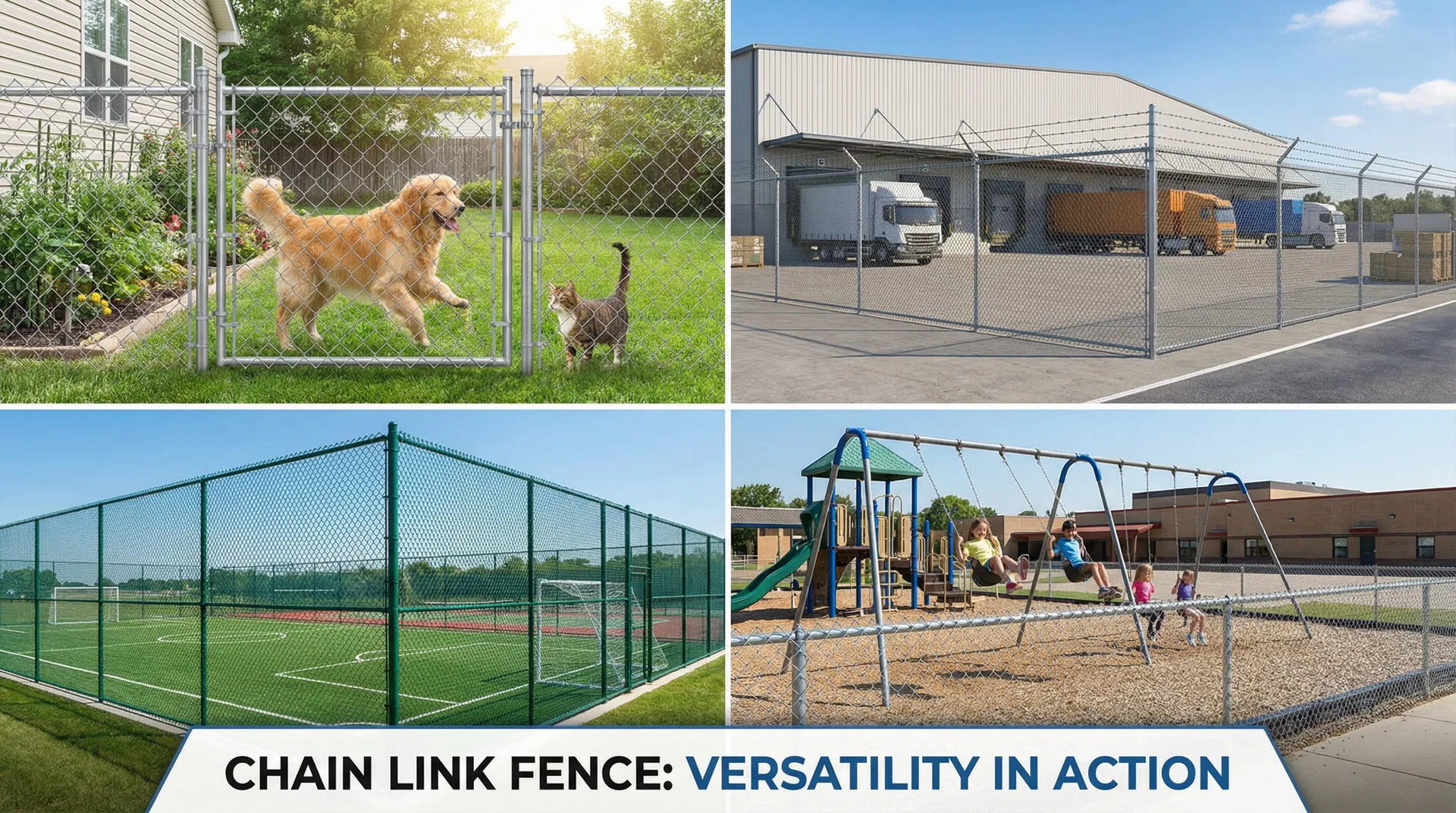 The Unseen Guardian: The Versatility of Chain Link Fencing