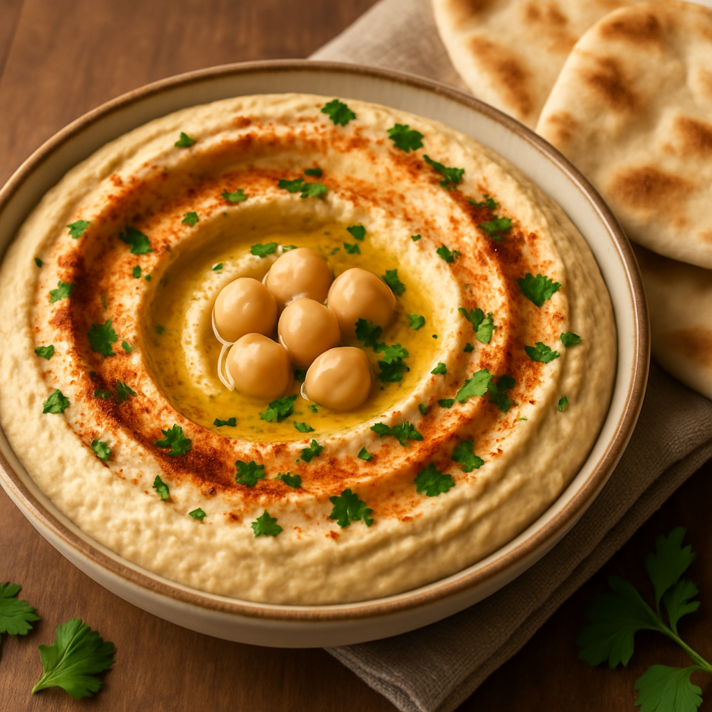 Lebanese Hummus Bowl