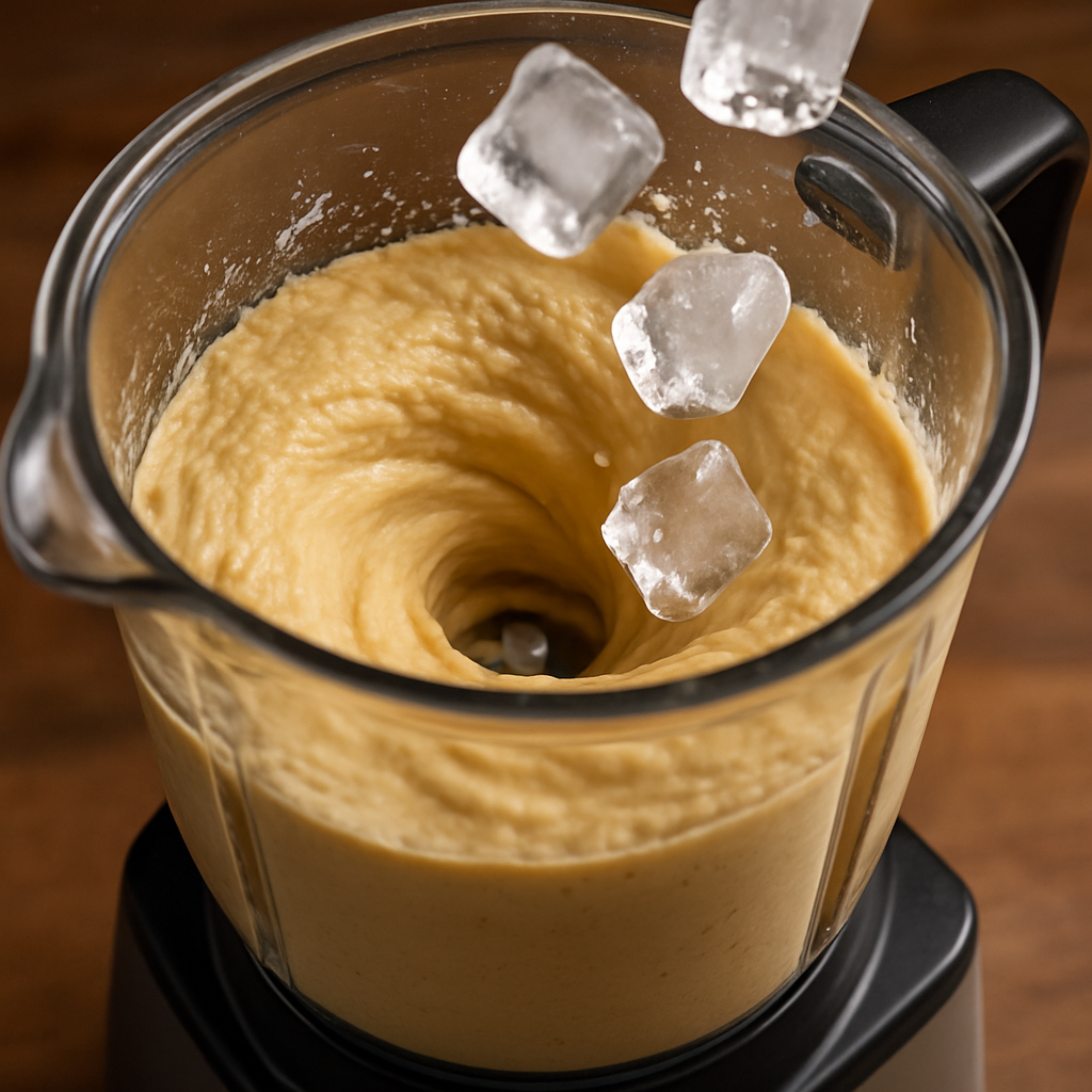 Blending Hummus