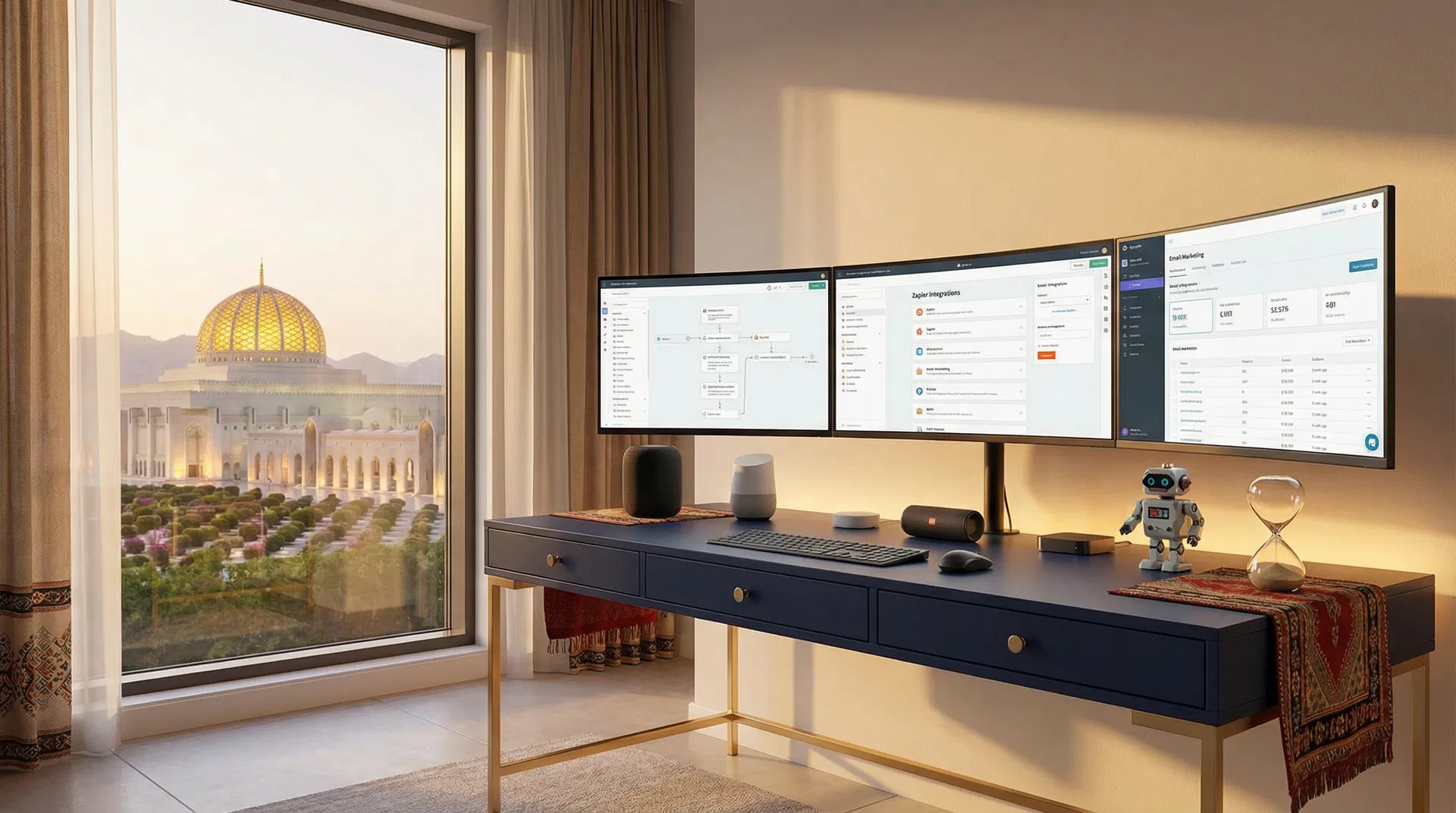 أتمتة شركتك بالكامل — دليل عملي للمؤسس الفردي في الخليج