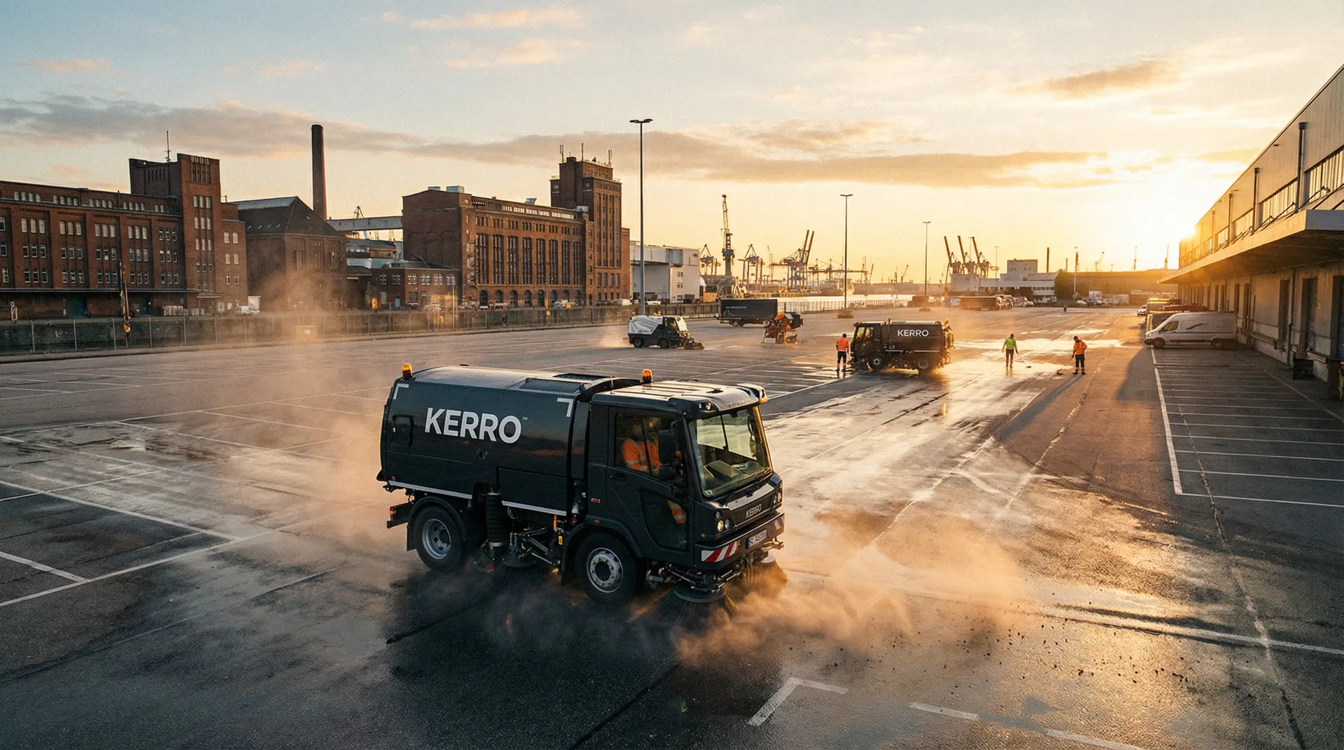 Großflächenreinigung