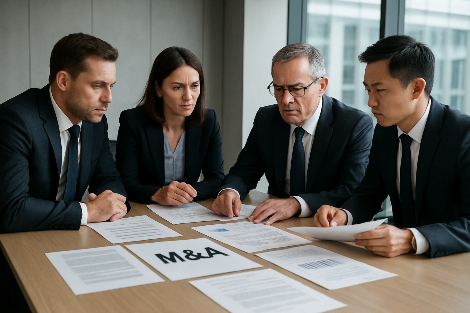 M&A会議風景