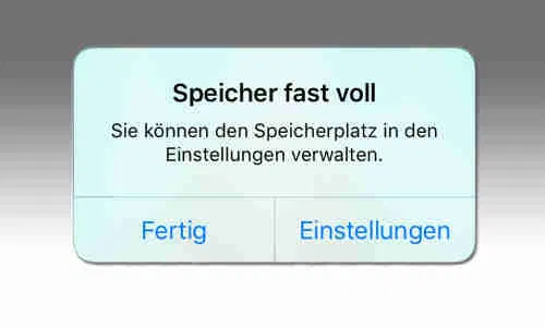 Smartphone Speicher
