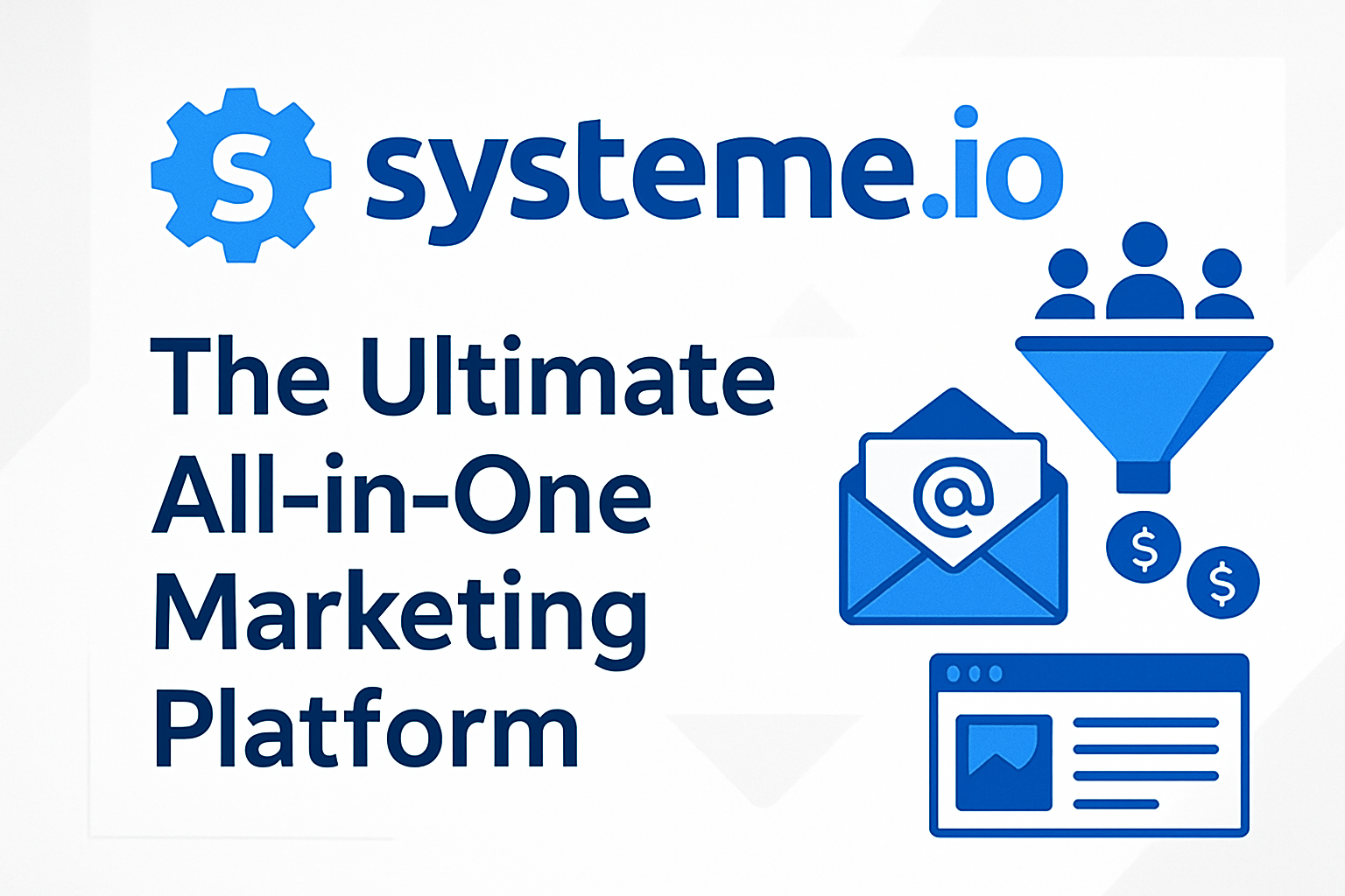 Systeme.io all-in-one marketing platform