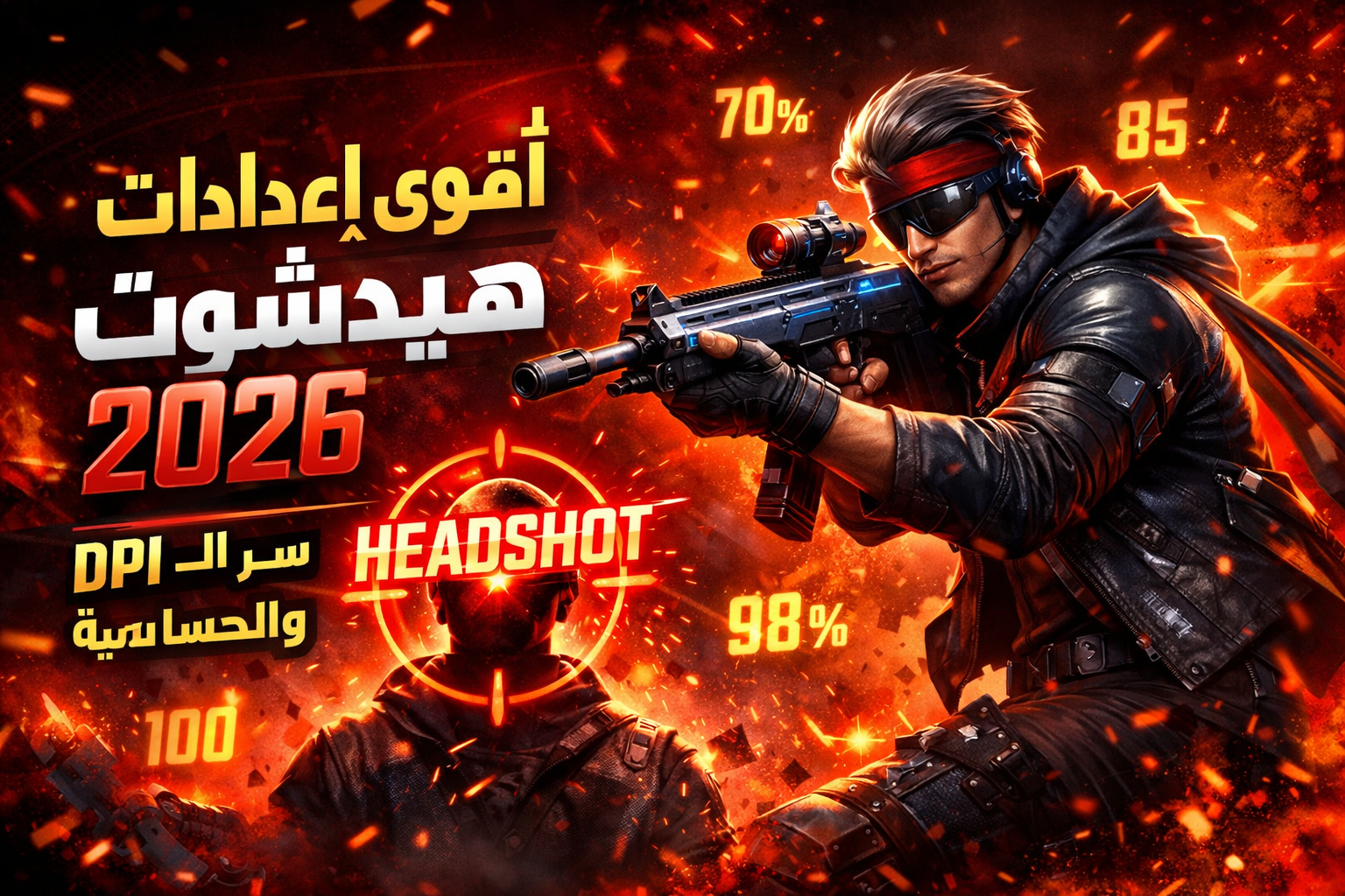 Free Fire 2026 Headshot Settings Thumbnail