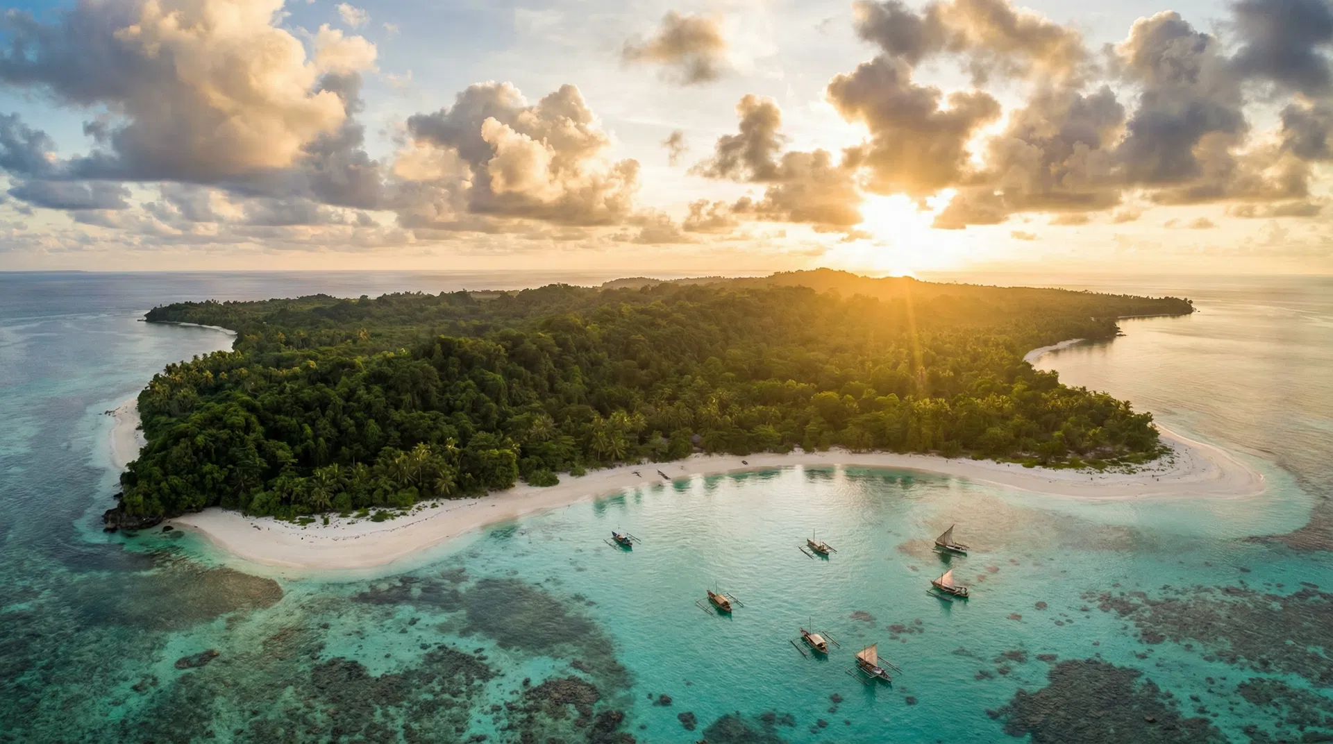 Morotai Island Aerial