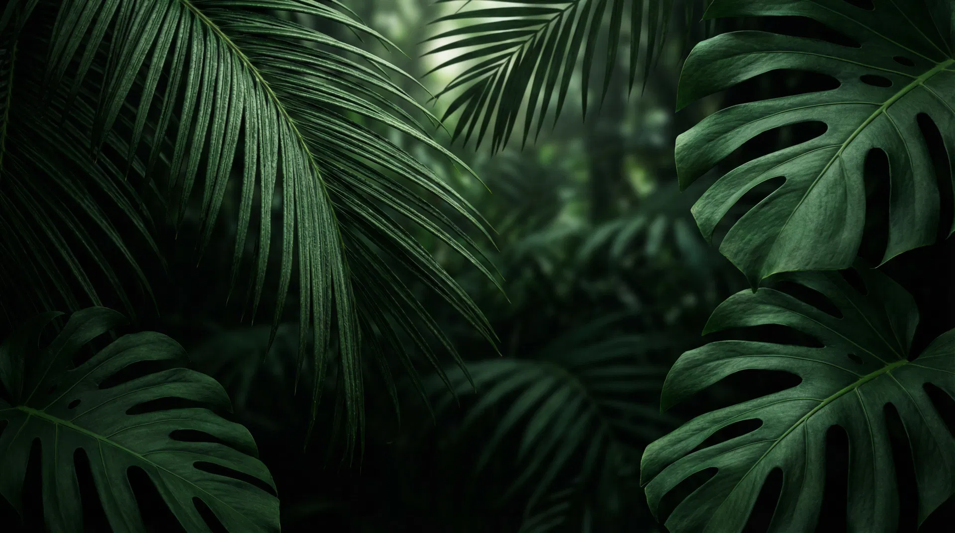 Tropical leaves