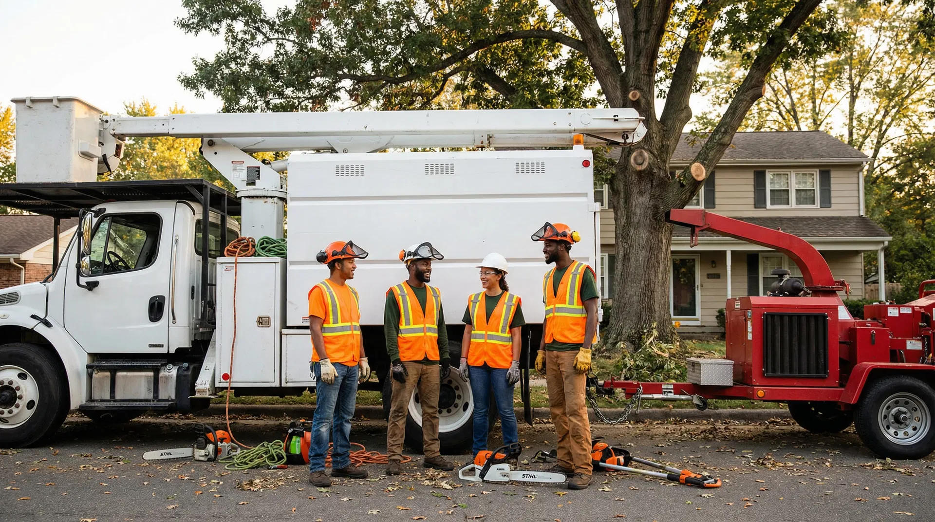 Tarzan Tree Services team