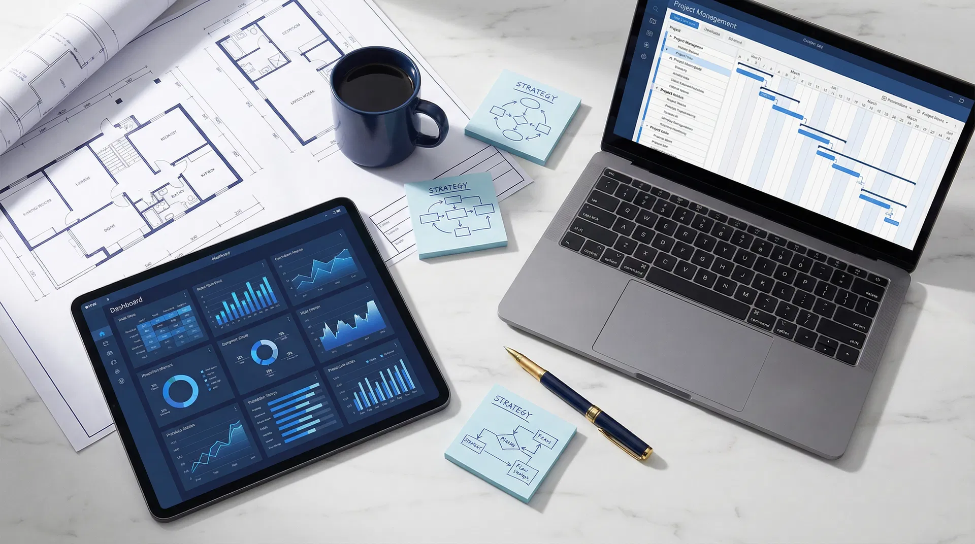 Strategic planning workspace