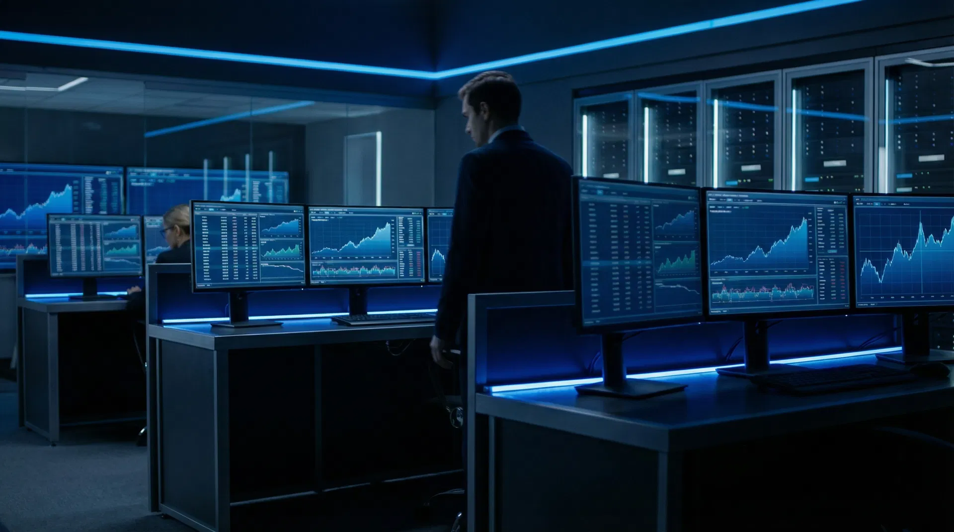 First Trust trading operations center