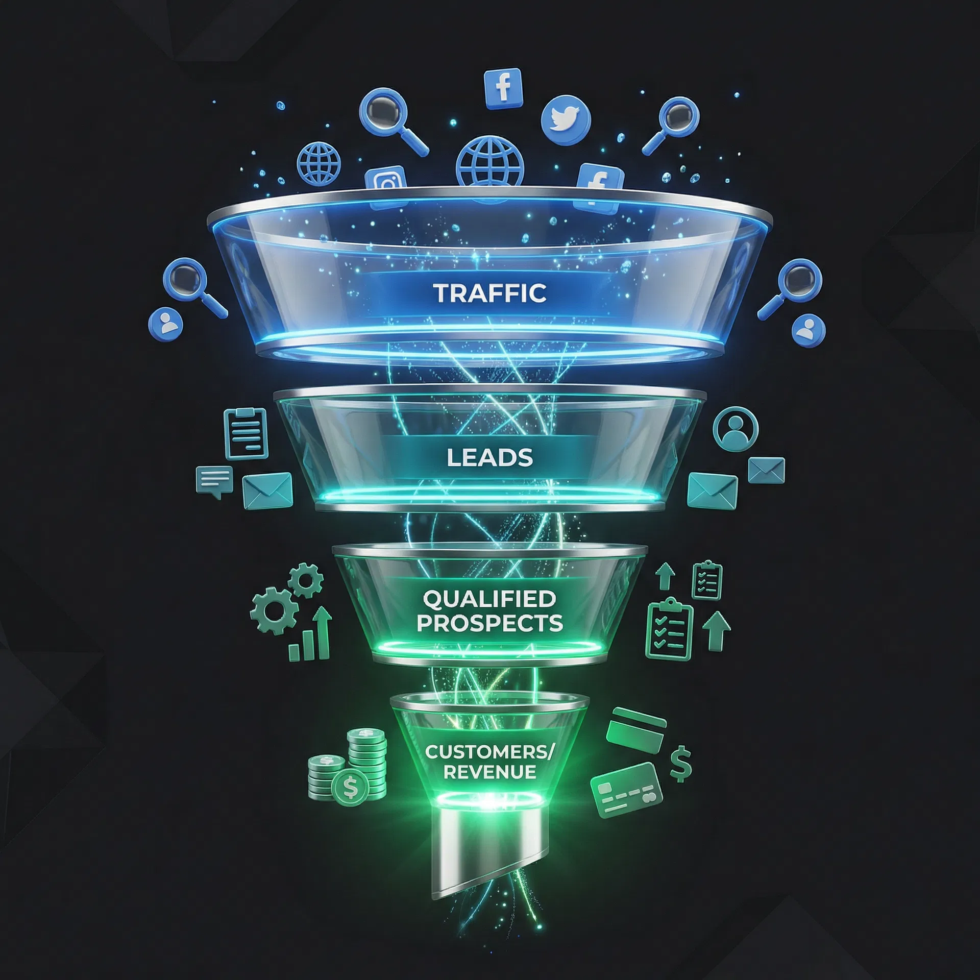 AMA Growth Engine Funnel