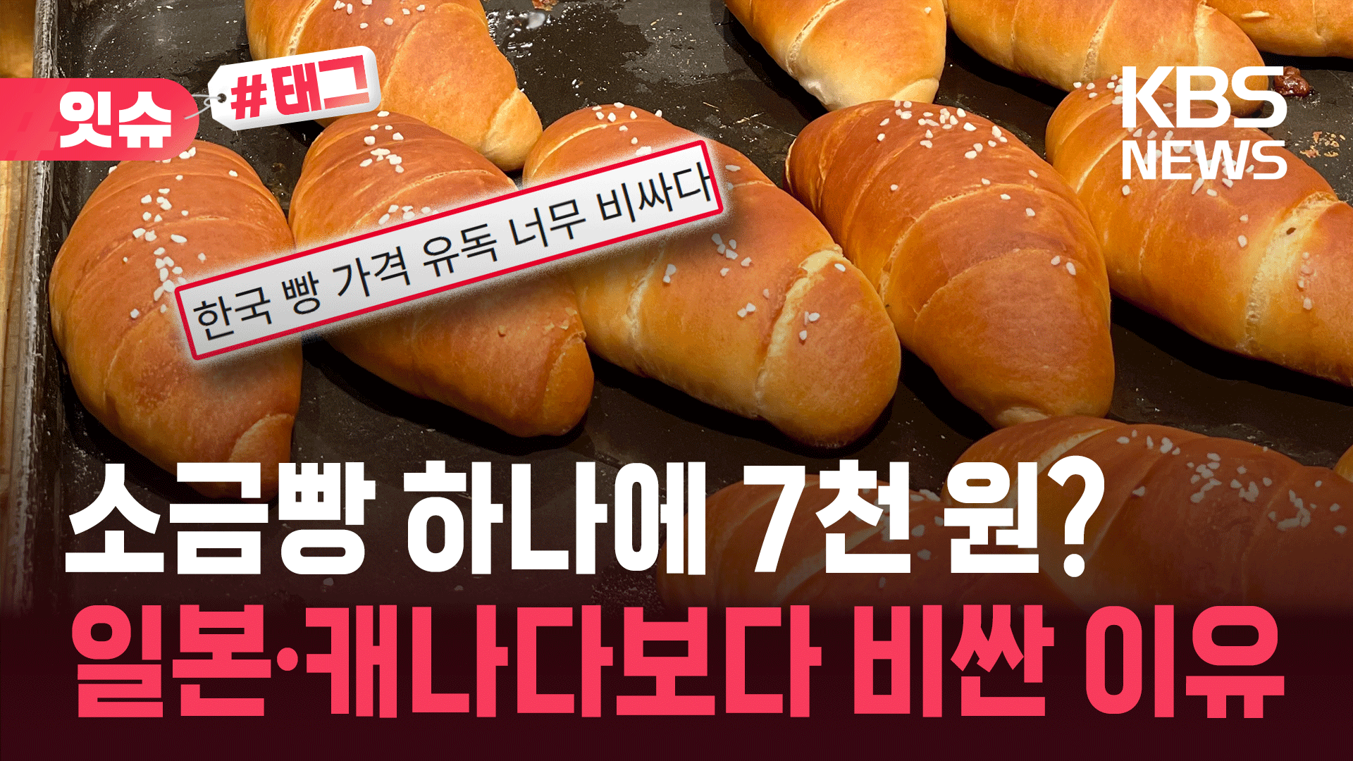 한국 빵 가격이 비싼 이유