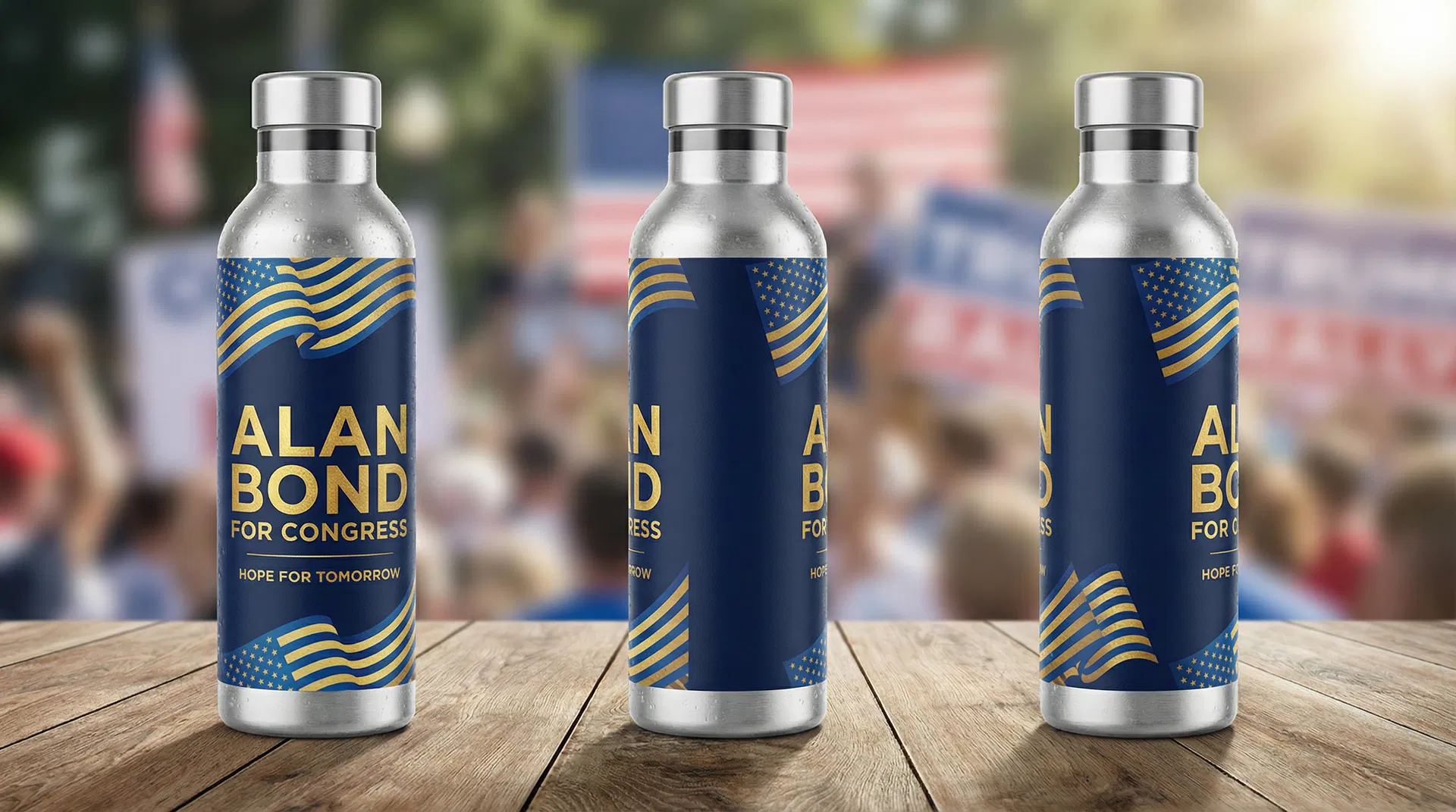 Campaign Water Bottle