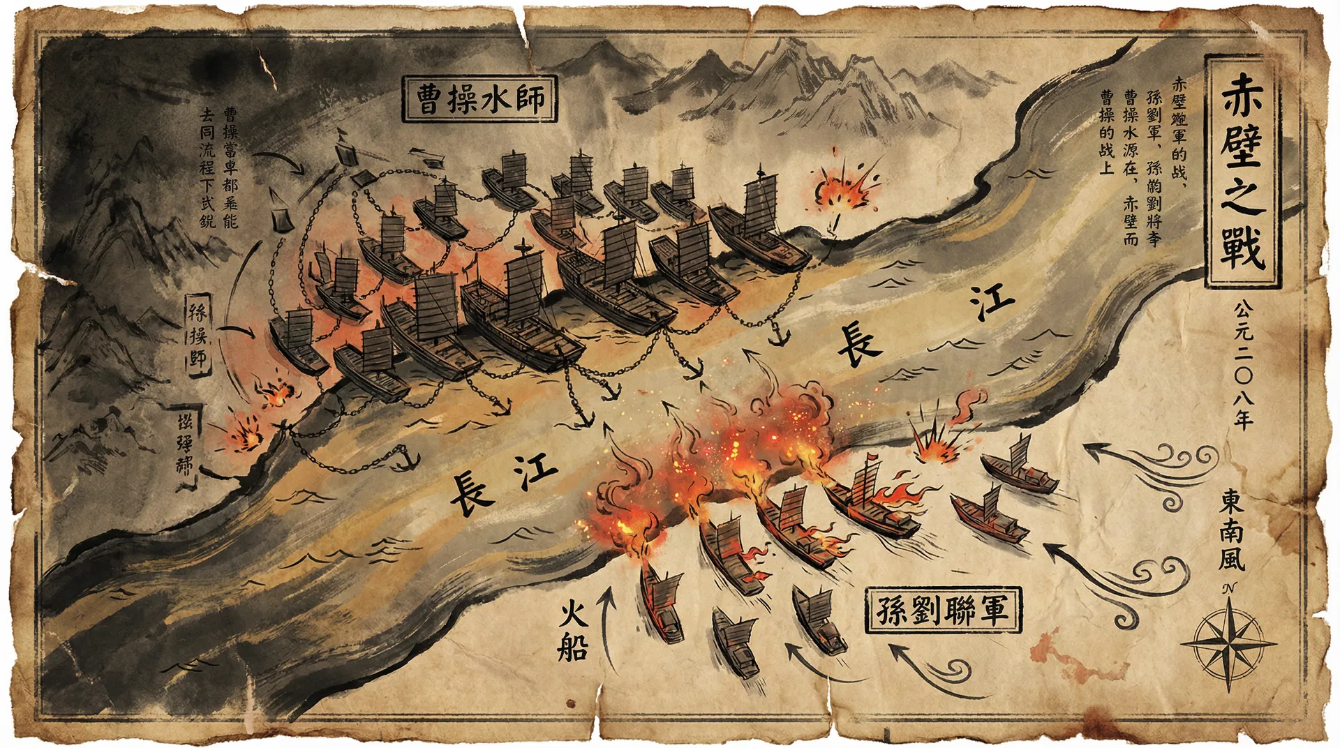 Strategic battle map of Red Cliffs