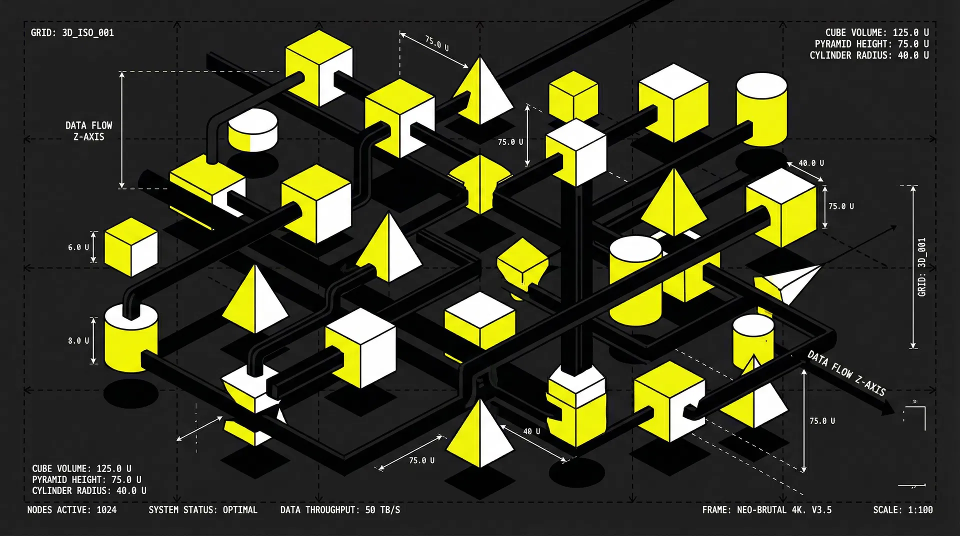 Abstract data visualization