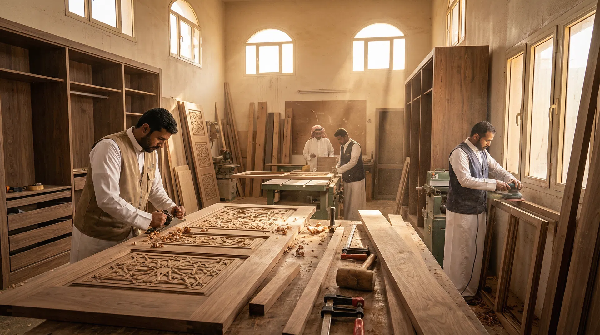 أعمال النجارة