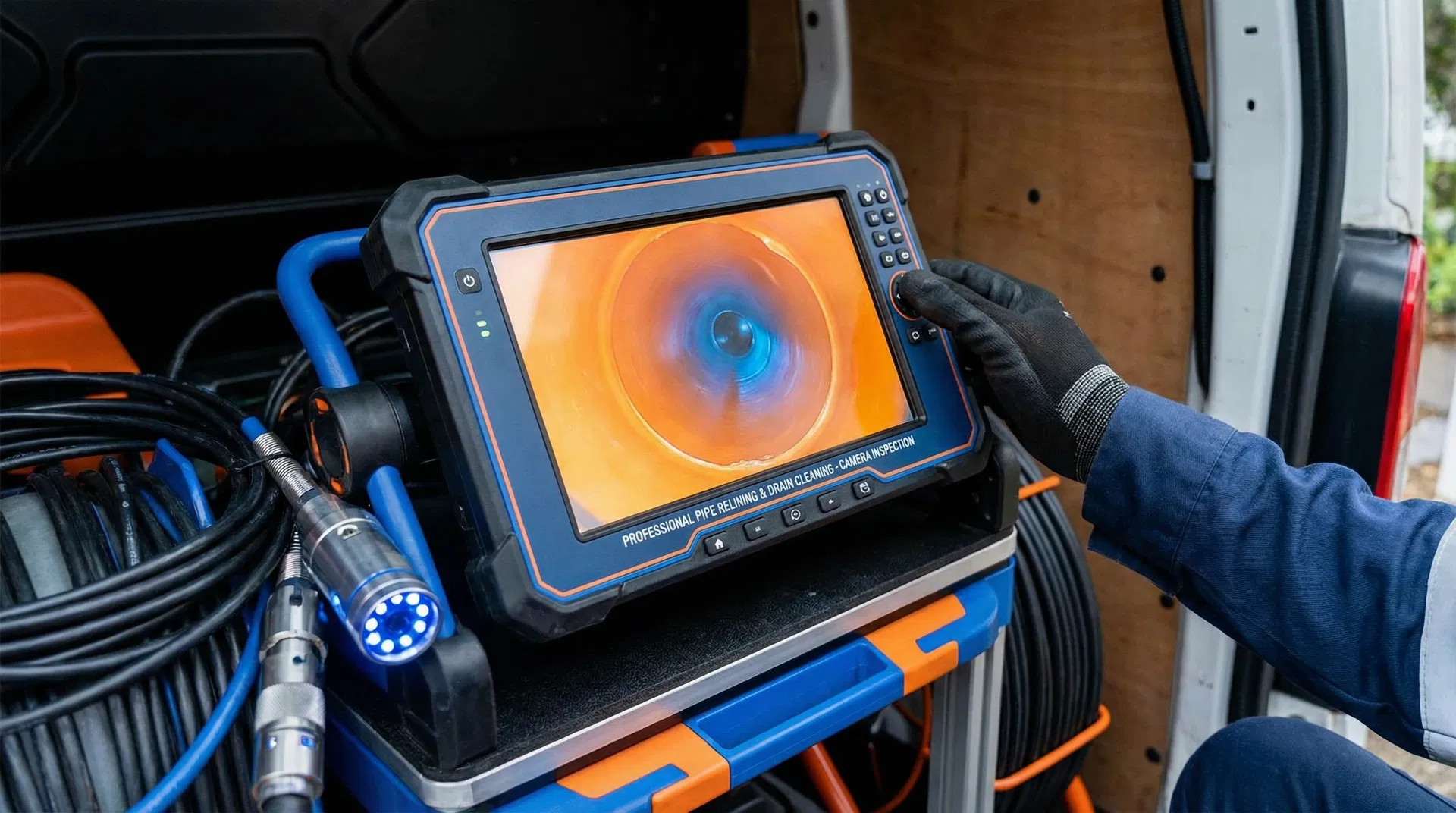 Edenbergs VVS professionell rörinspektion och relining