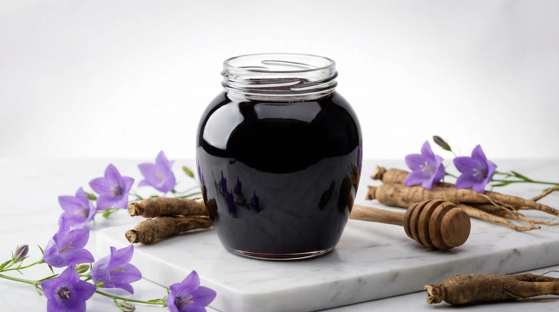 산청 도라지 진액 조청 제품