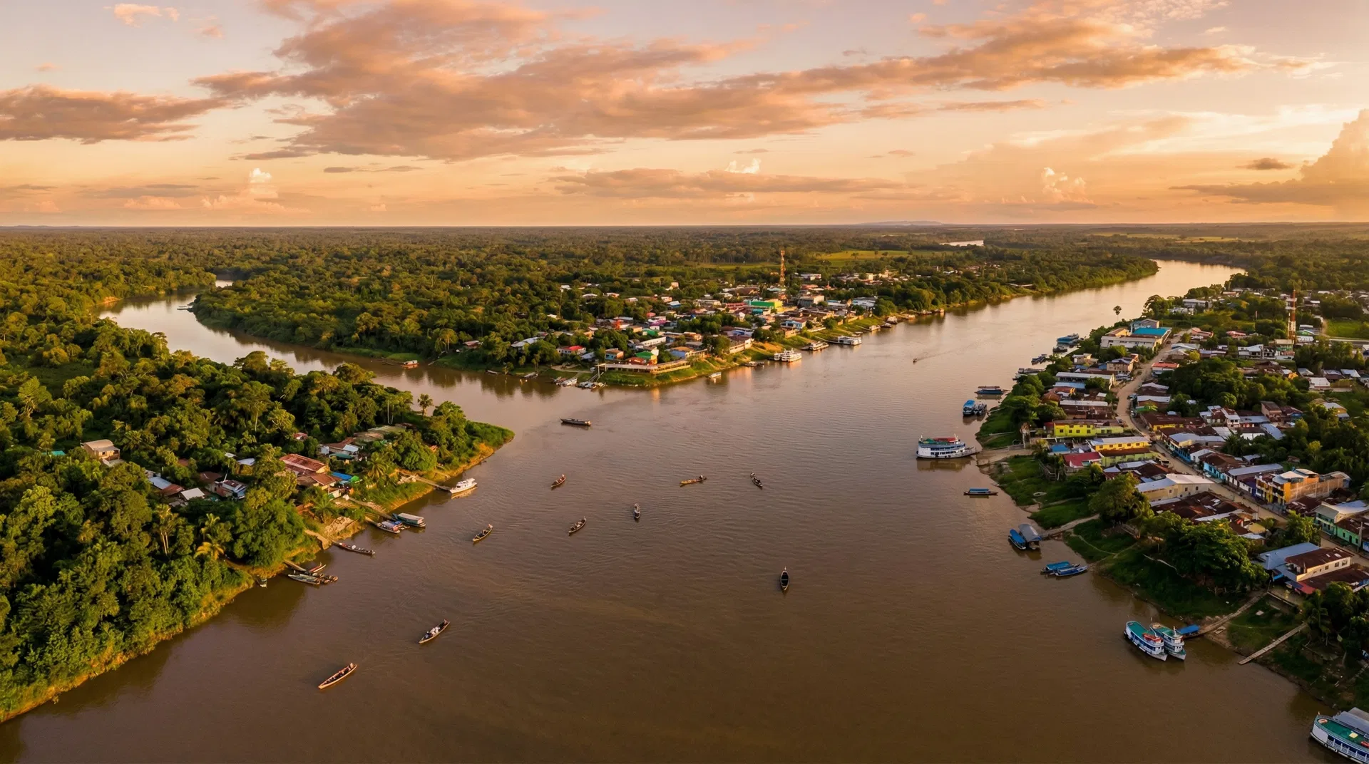 Vista aérea de Tabatinga