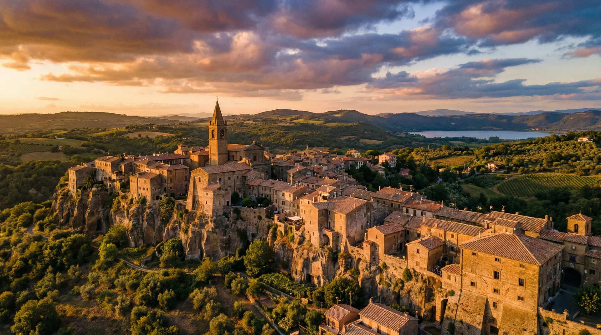 Ronciglione, borgo medievale della Tuscia sul Lago di Vico