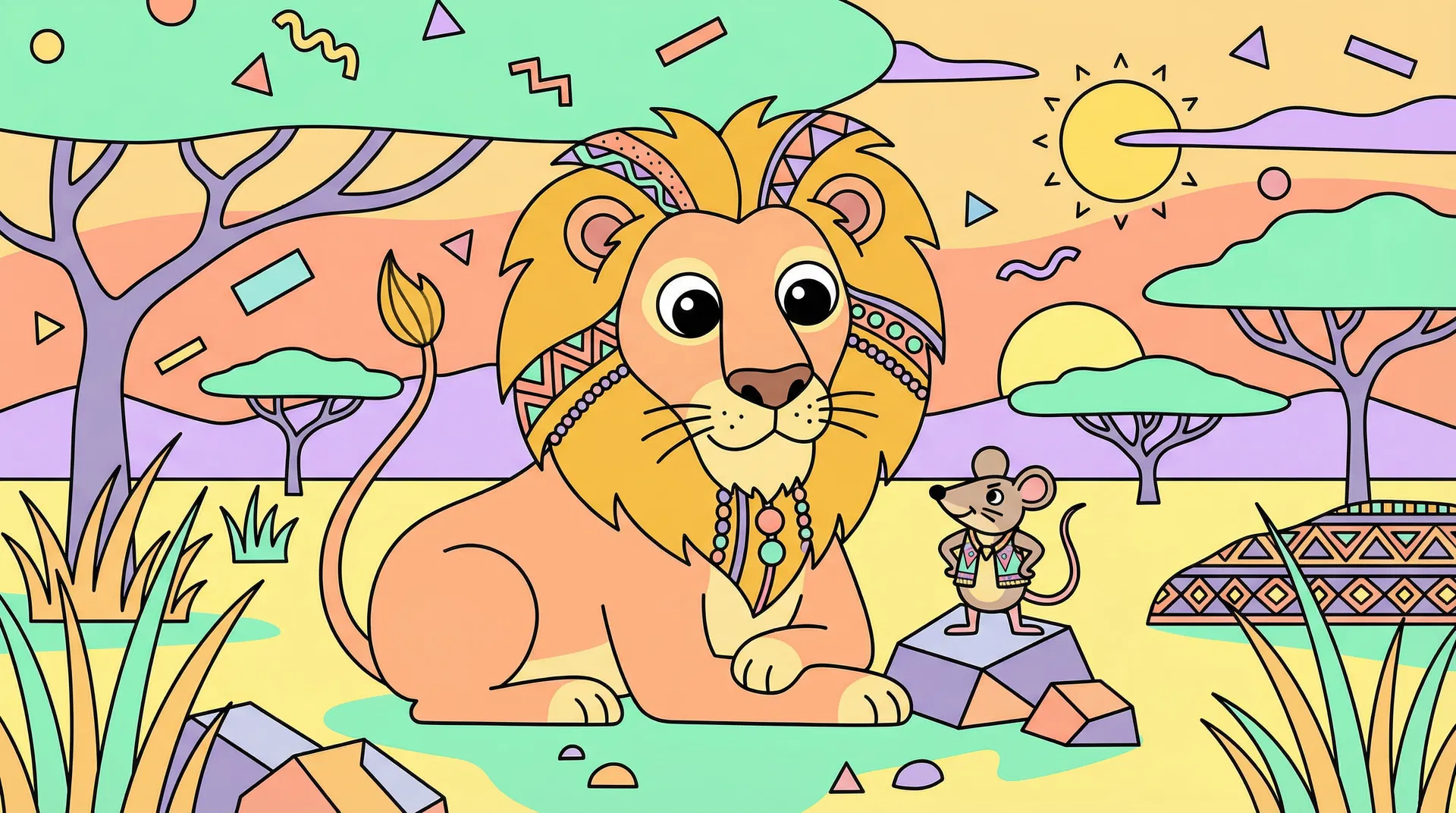 Le Lion et la Souris