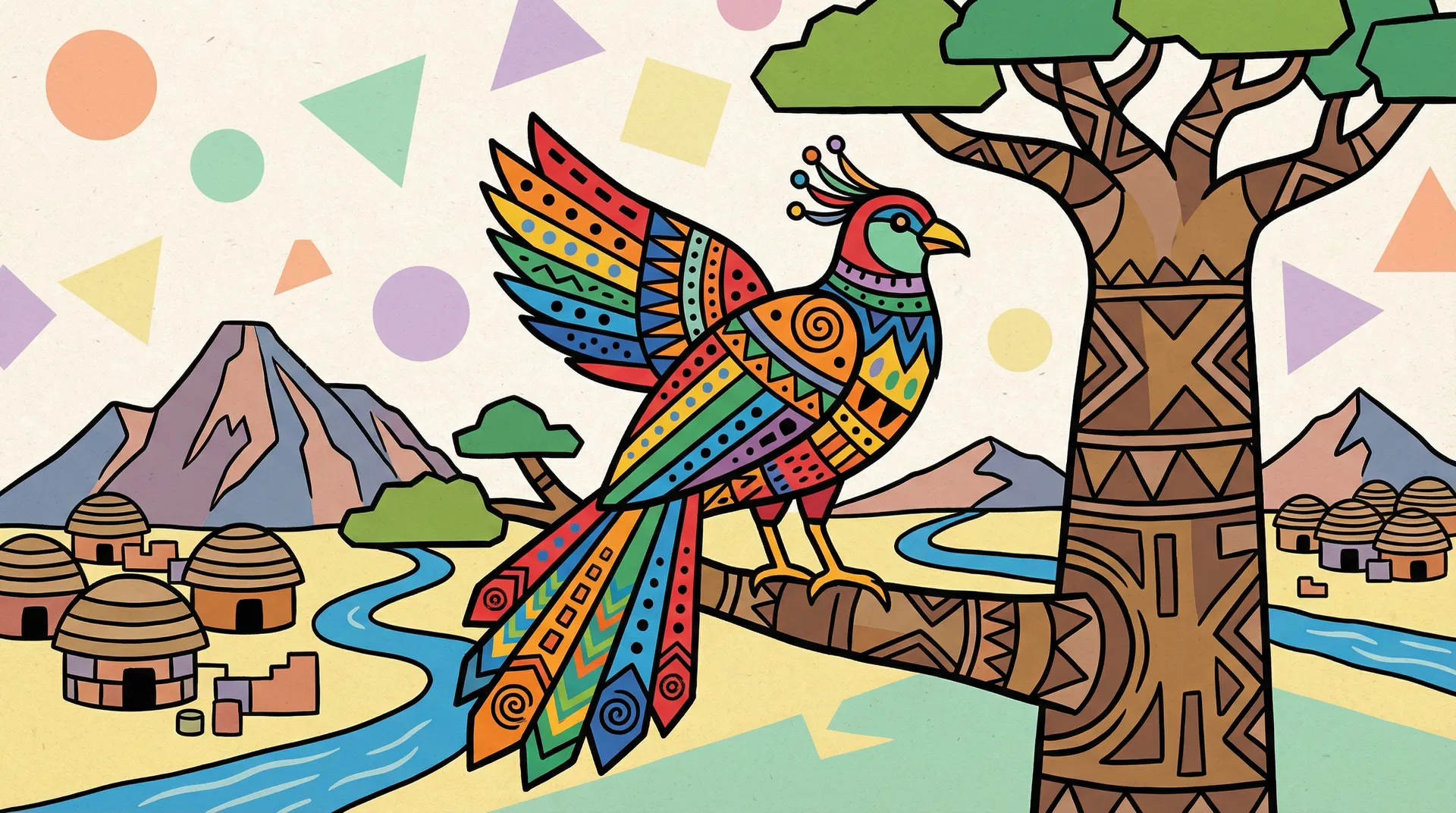 L'Oiseau Arc-en-Ciel