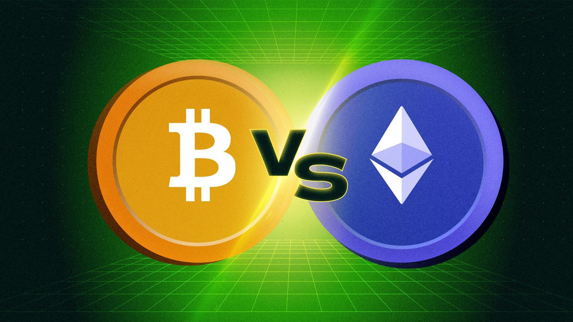 Bitcoin vs Ethereum