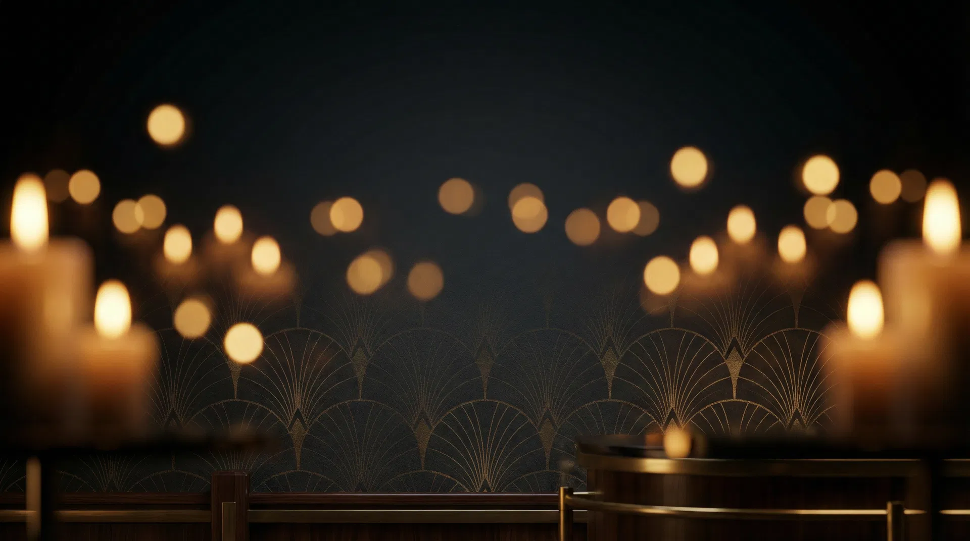 Sophisticated ambiance background for Suelen Divine contact section