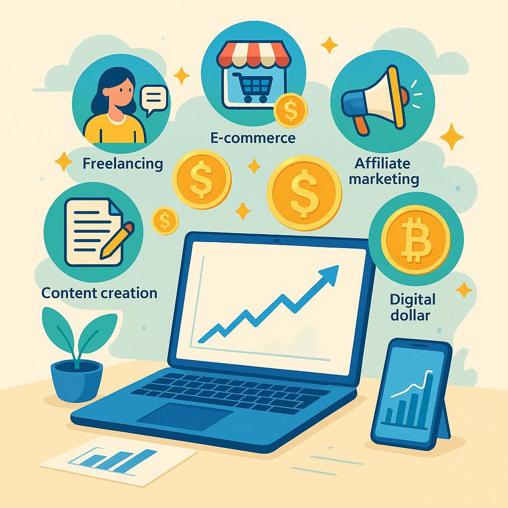 Geld verdienen im Internet 2025