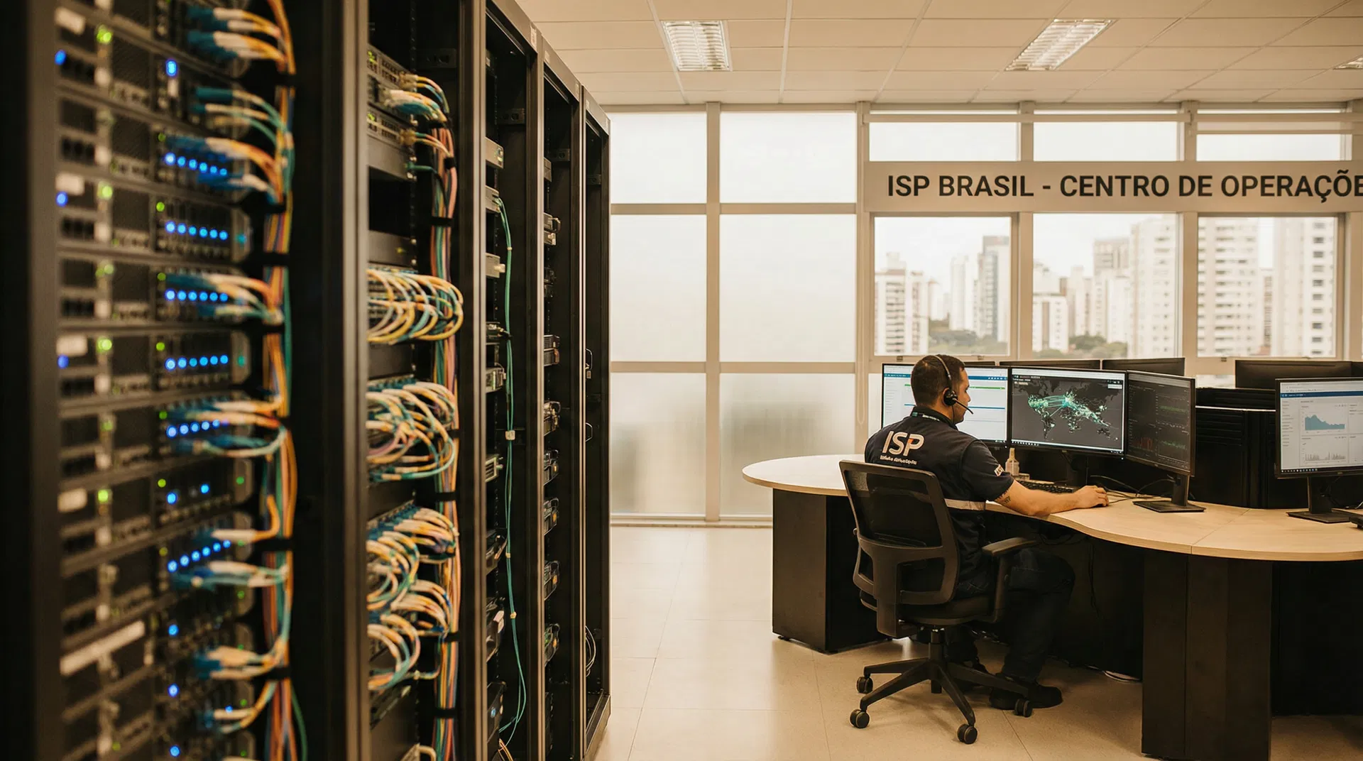 Centro de operações ISP