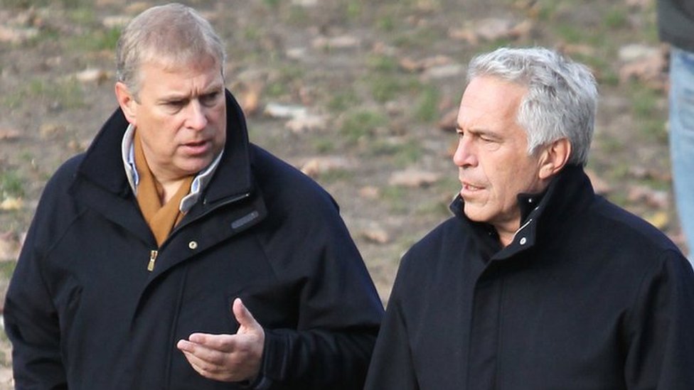 Andrew Mountbatten-Windsor and Jeffrey Epstein