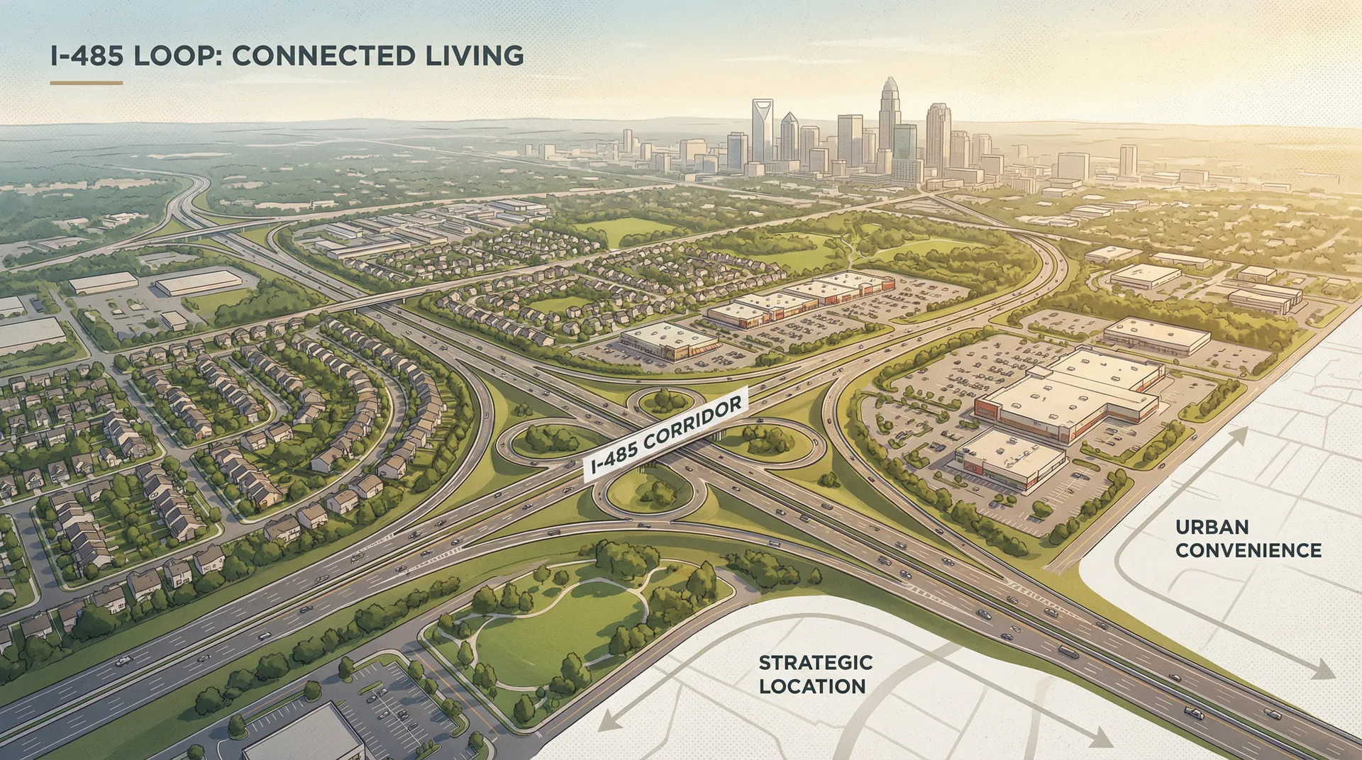 Living Inside I-485: Location Advantages