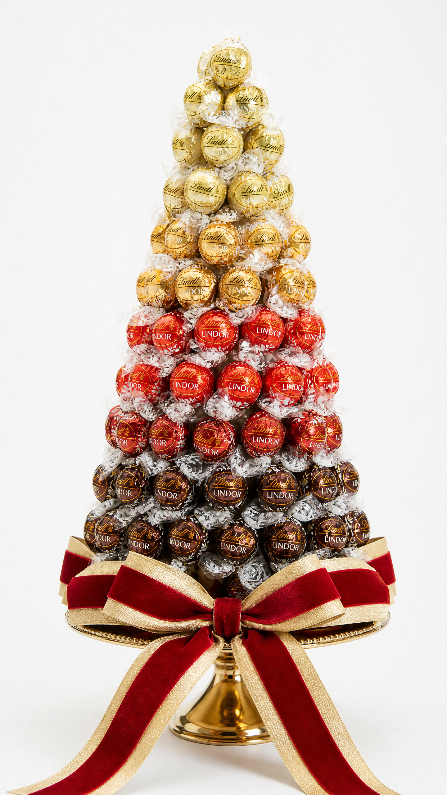 Árvore de Natal Lindt Ombré