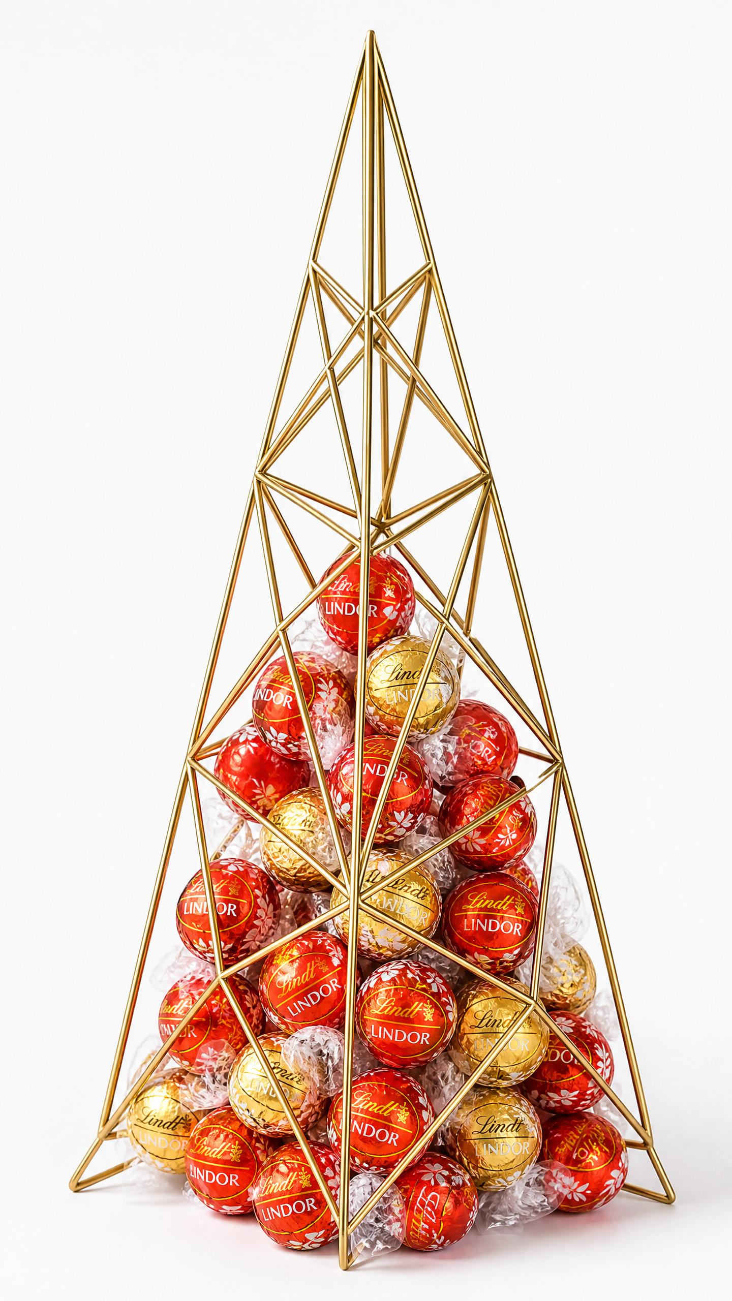 Árvore de Natal Lindt Geométrica