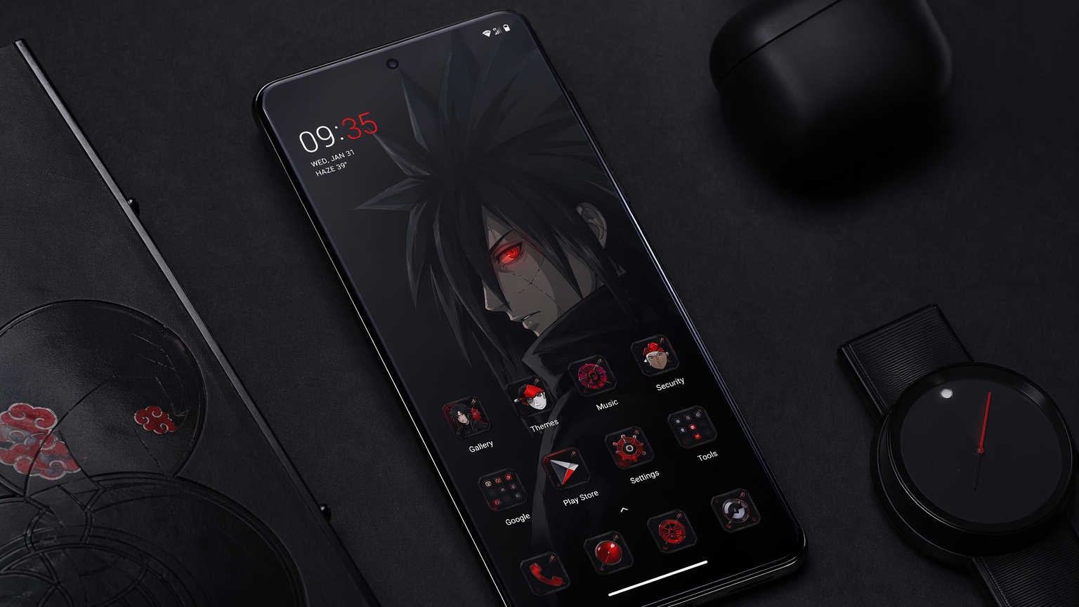 Madara Theme MIUI Vivo Preview