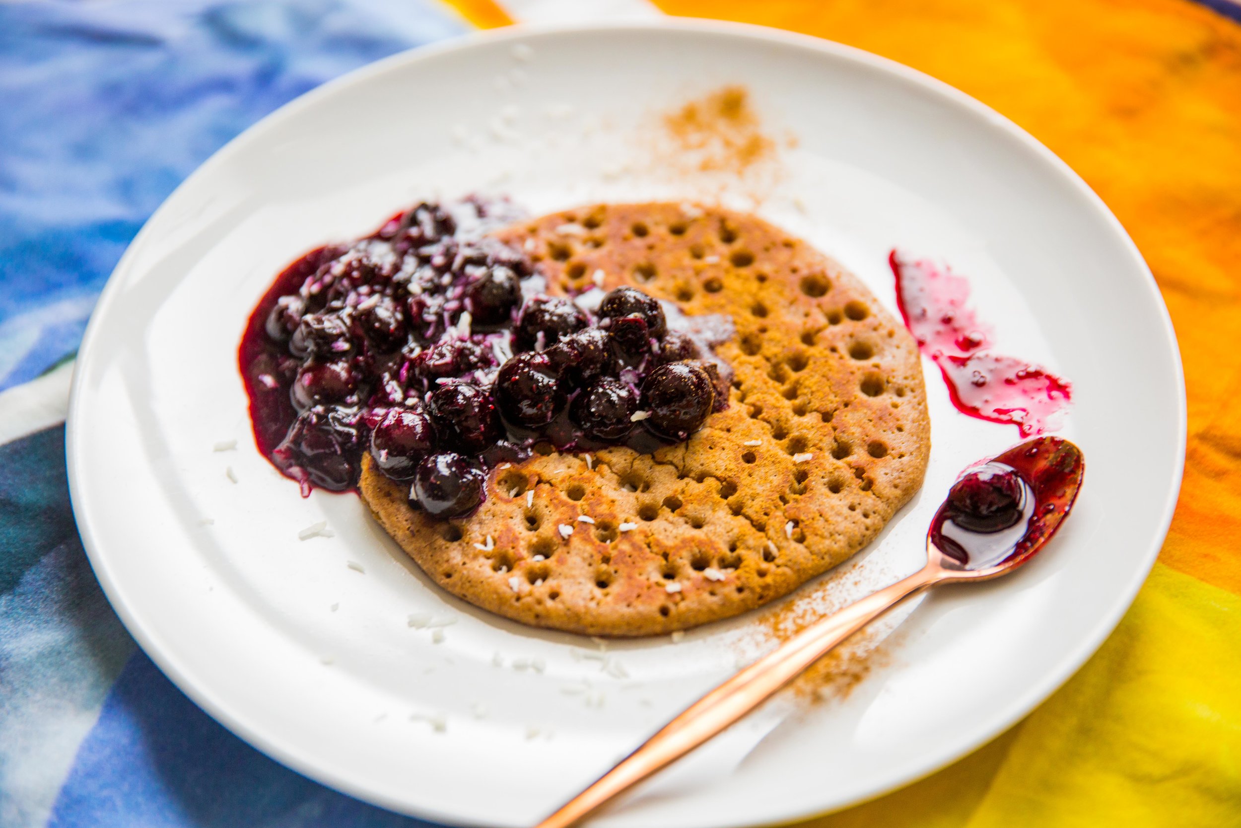 Fermented Buckwheat Pancakes
