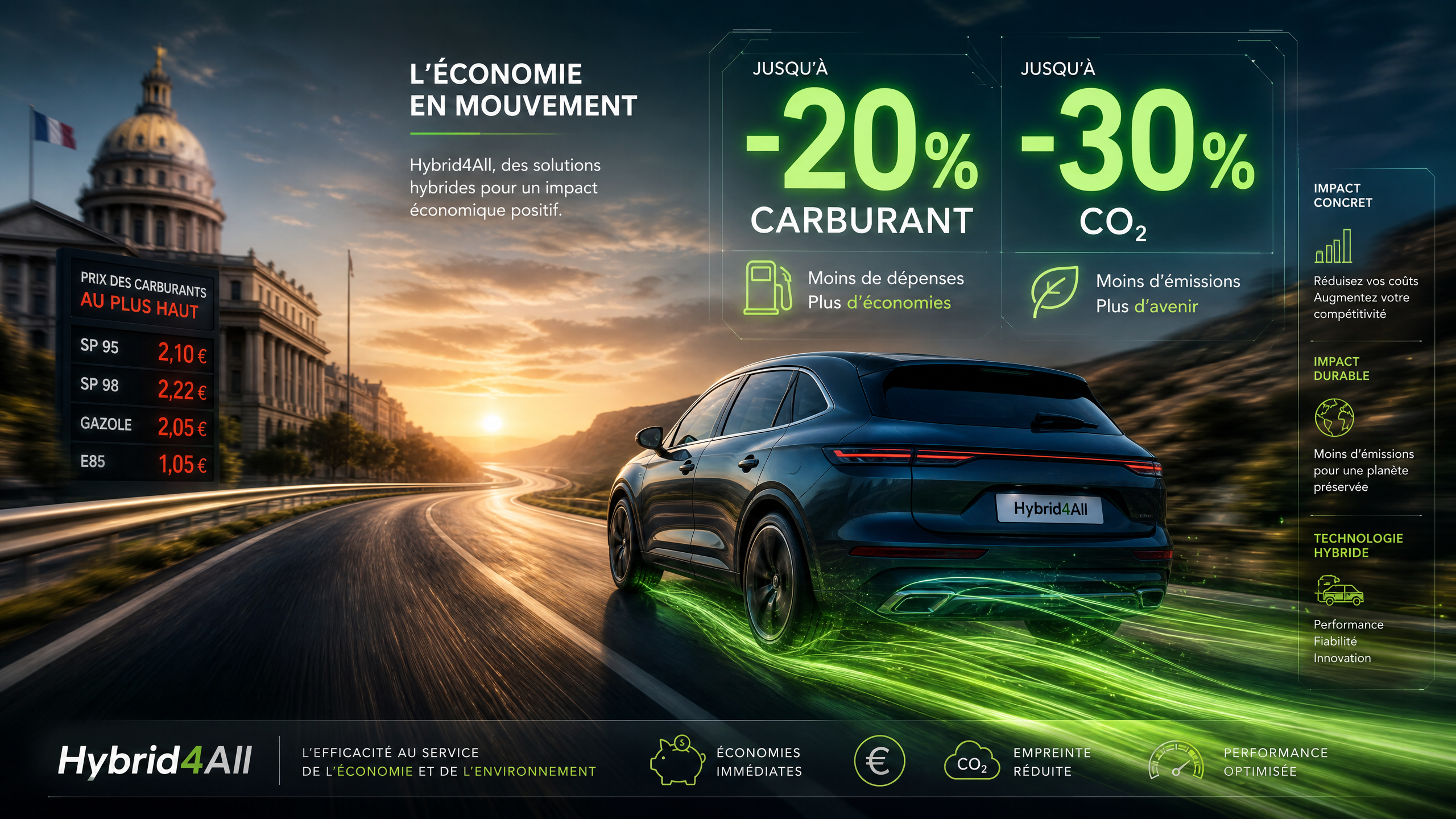 Impact Économique Hybrid4All