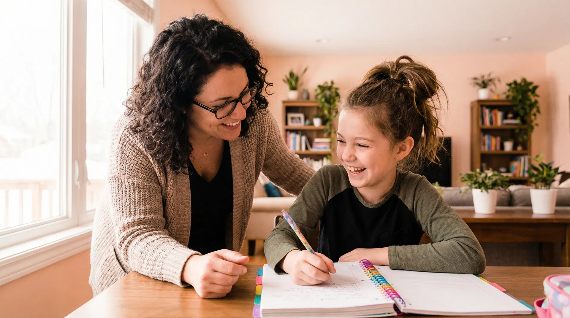 SEN tutor working with student in London